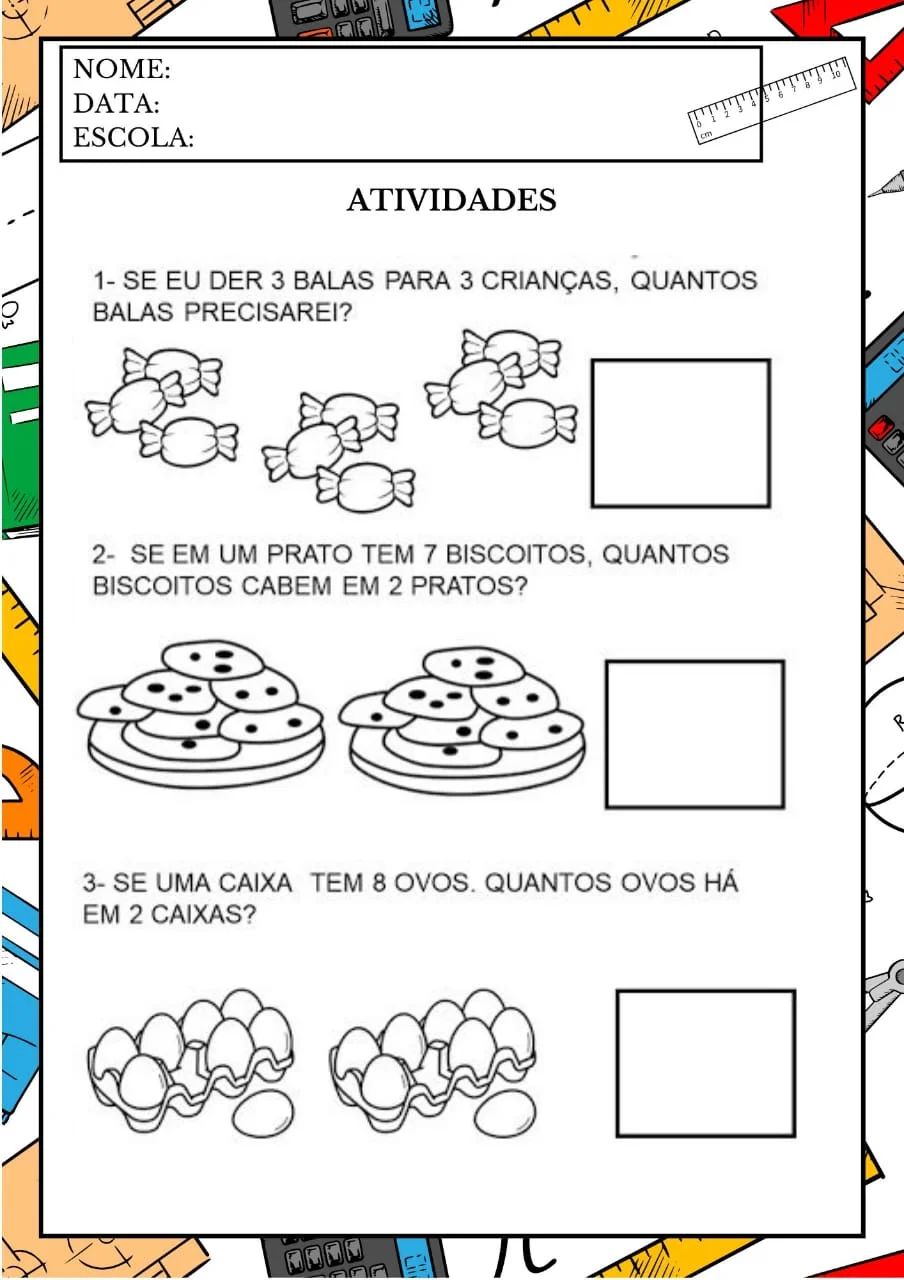 APOSTILA DA MULTIPLICAÇÃO — APRENDER E AVANÇAR! ANOS INICIAIS — amostra 2: A Apostila da Multiplicação reúne uma grande…