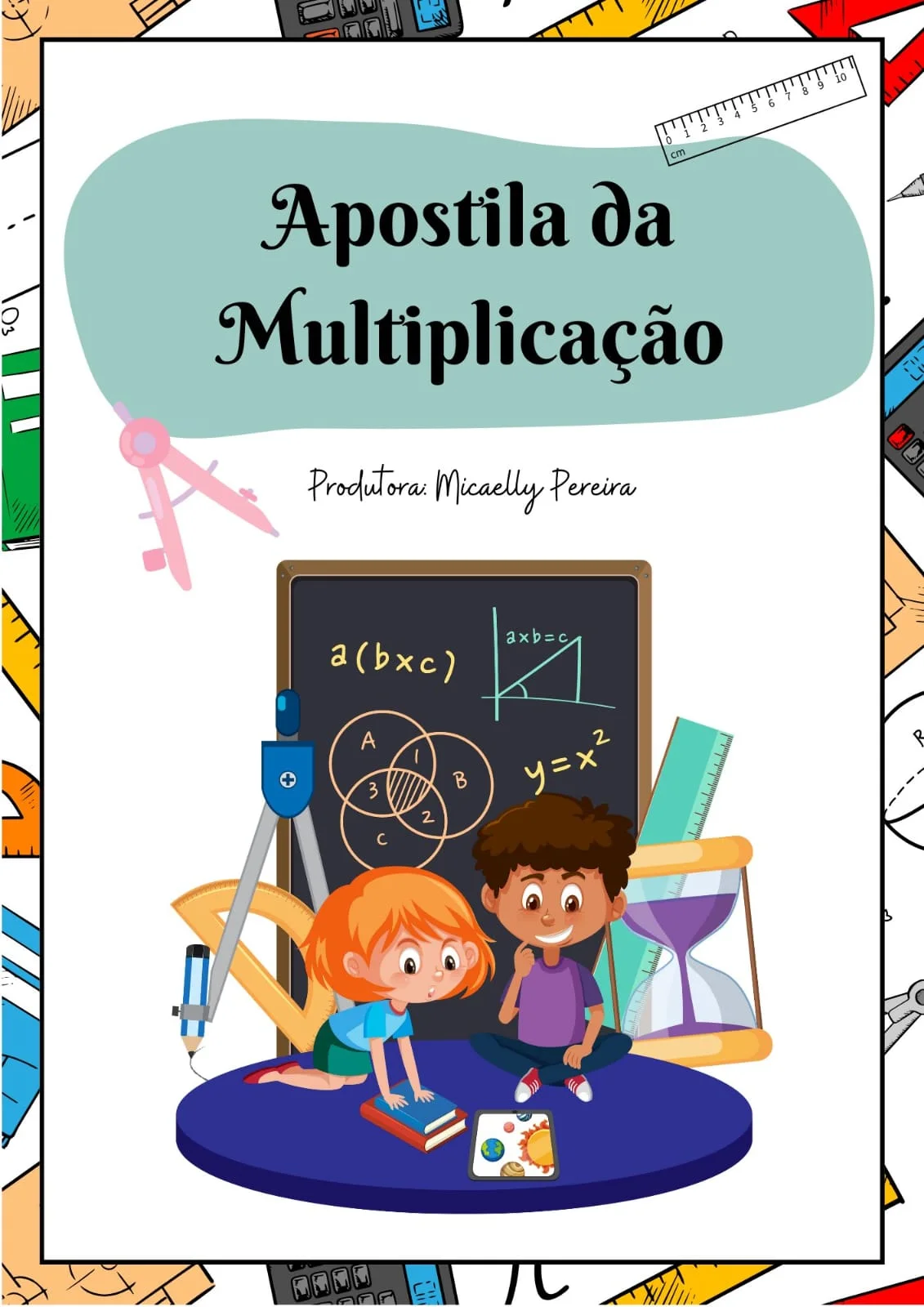 APOSTILA DA MULTIPLICAÇÃO — APRENDER E AVANÇAR! ANOS INICIAIS — capa do material