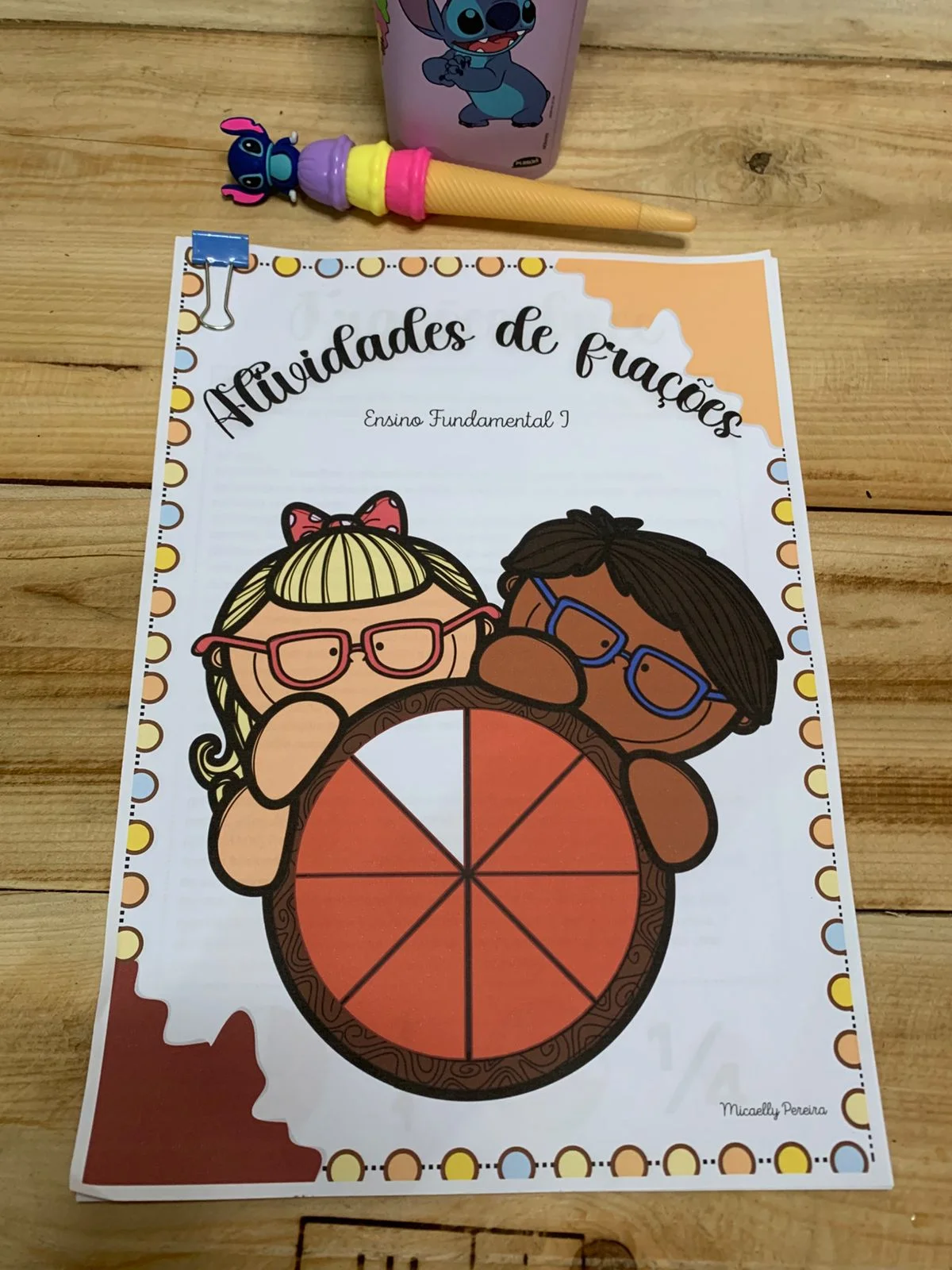 Apostila das Frações – 4º e 5º Ano | Matemática – Ensino Fundamental — capa do material