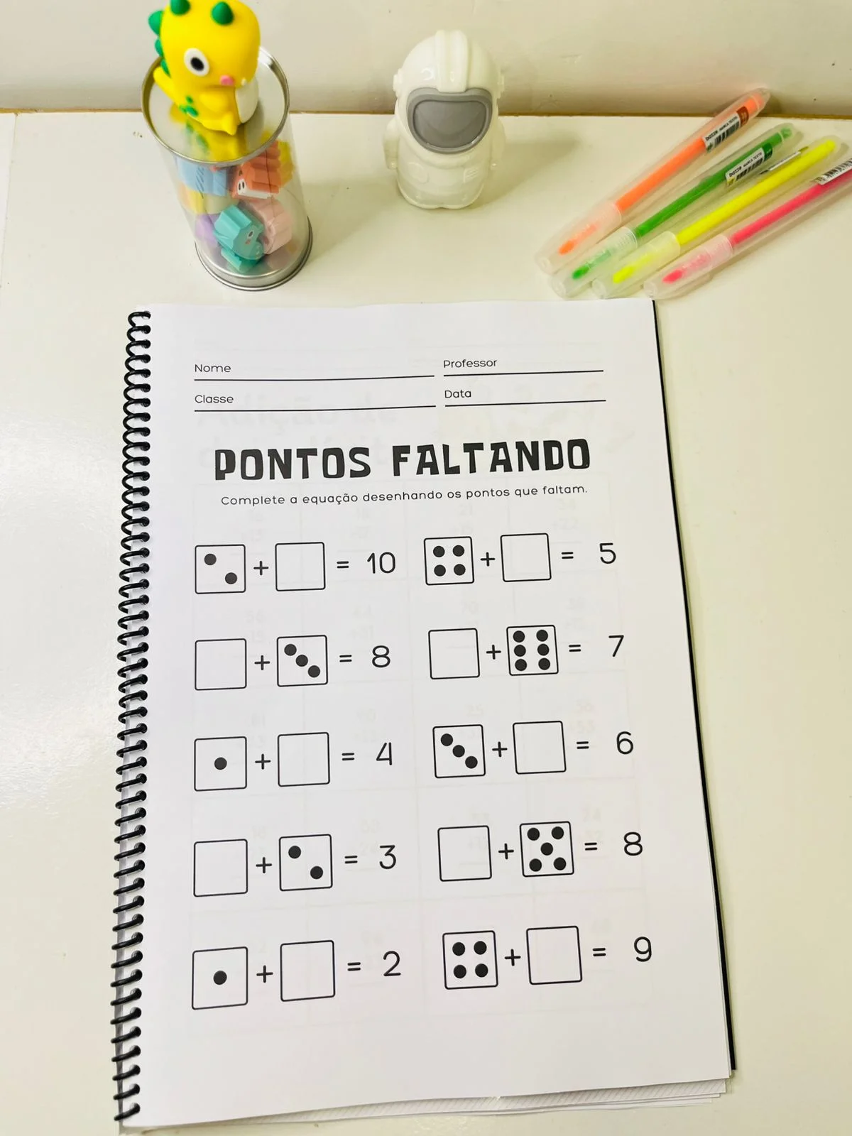 Apostila de adição 1º ao 5 º ano \ Ensino Fundamental — amostra 4: É um recurso didático destinado a alunos do 1º ao 5º…