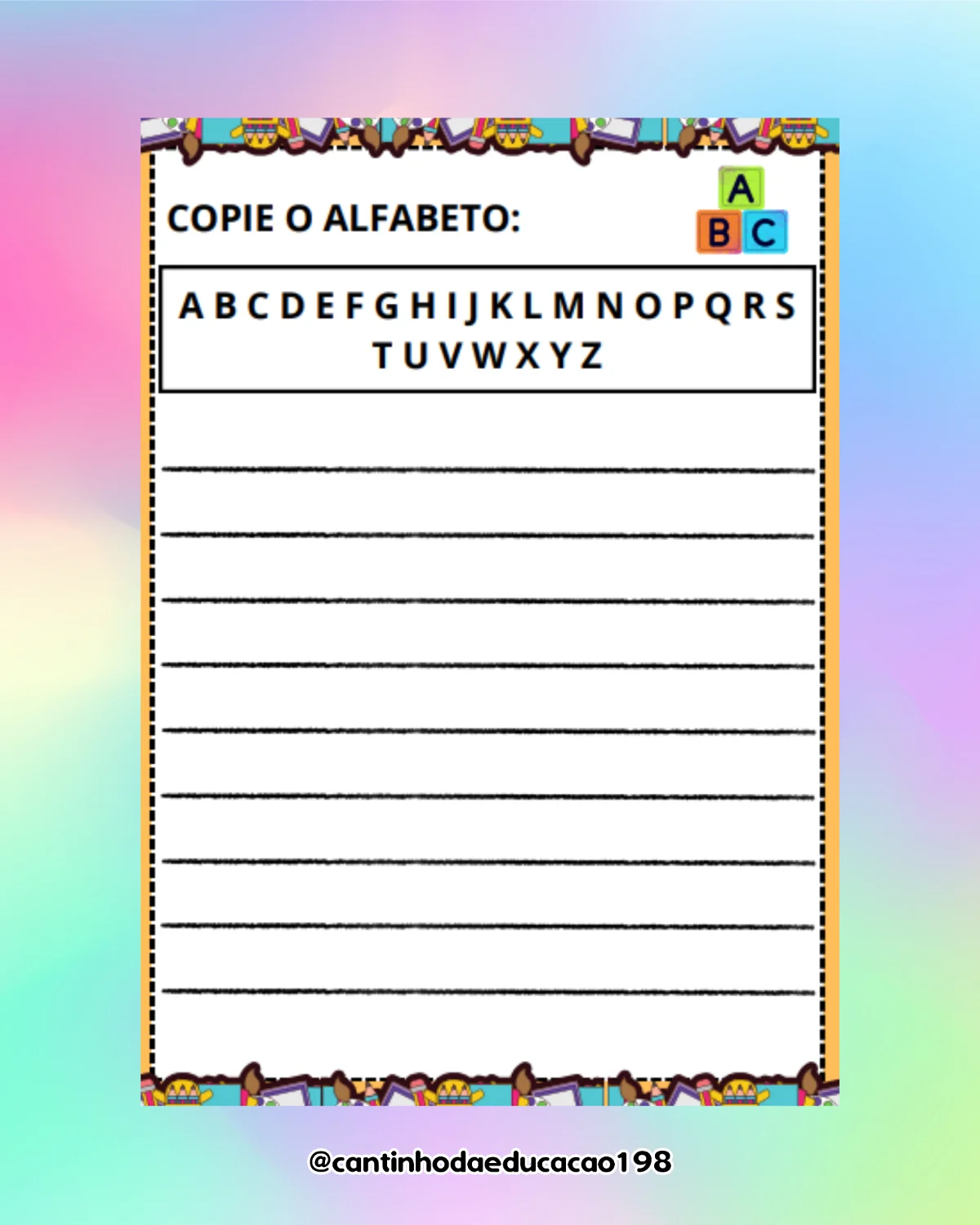 Apostila de alfabetização – 1º e 2º ano – PDF para Imprimir — amostra 3: Um material lúdico e prático para apoiar o…