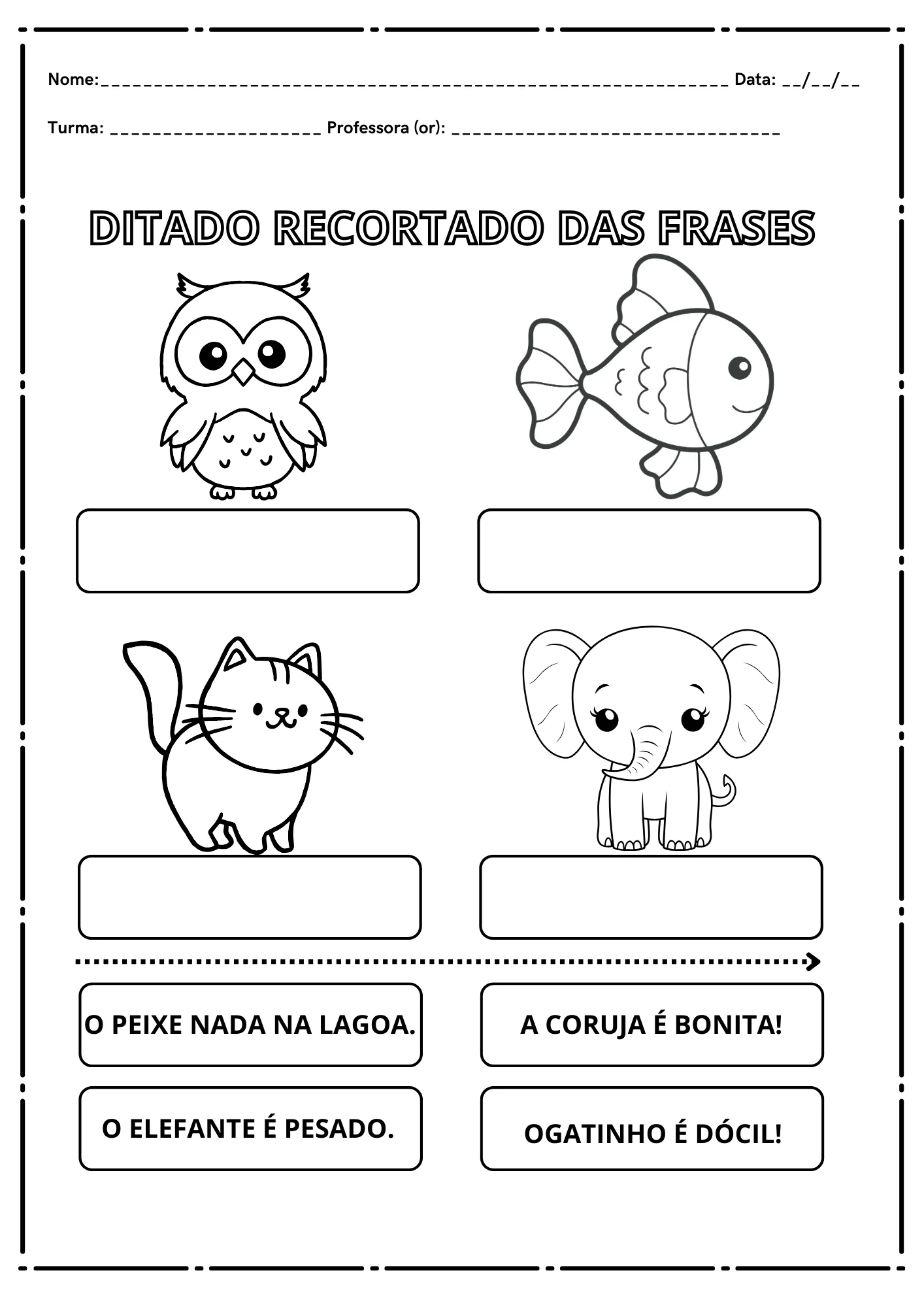 Apostila de Alfabetização – Leitura, Sílabas e Escrita — amostra 5: Apostila de alfabetização com atividades de leitura,… Apostila de Alfabetização – Leitura, Sílabas e Escrita — amostra 5: Apostila de alfabetização com atividades de leitura,…