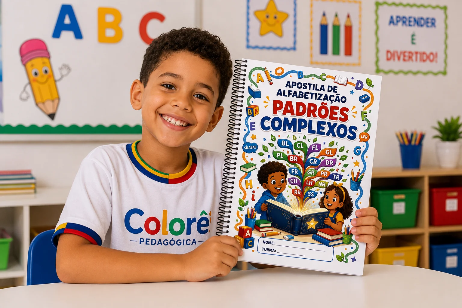 📚✨ APOSTILA DE ALFABETIZAÇÃO – PADRÕES COMPLEXOS ✨📚 — Alfabetização para Todas as séries: 📚✨ APOSTILA DE ALFABETIZAÇÃO –…