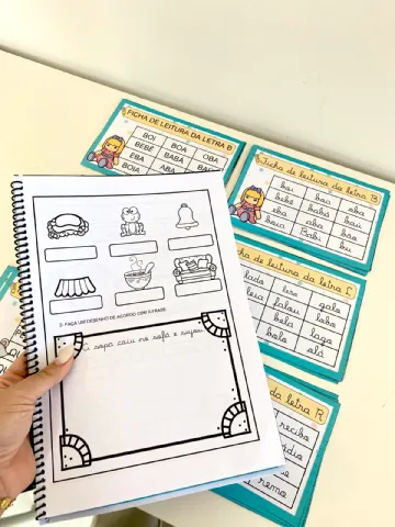 Apostila de Alfabetização – PDF para Imprimir | Educação Infantil — amostra 5: COM A NOSSA APOSTILA DE ALFABETIZAÇÃO, O…