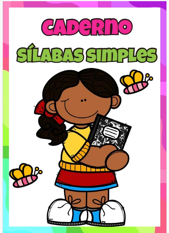 Apostila de APRENDENDO Sílaba Simples – 62 Páginas — capa do material