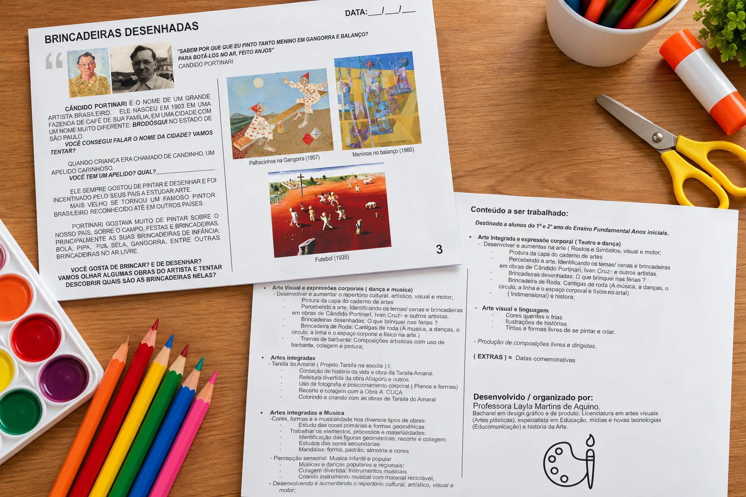 Apostila de Arte Completa para o 1º e 2º Ano do Ensino Fundamental — amostra 1: Apostila de Artes para 1º e 2º Ano do… Apostila de Arte Completa para o 1º e 2º Ano do Ensino Fundamental — amostra 1: Apostila de Artes para 1º e 2º Ano do…