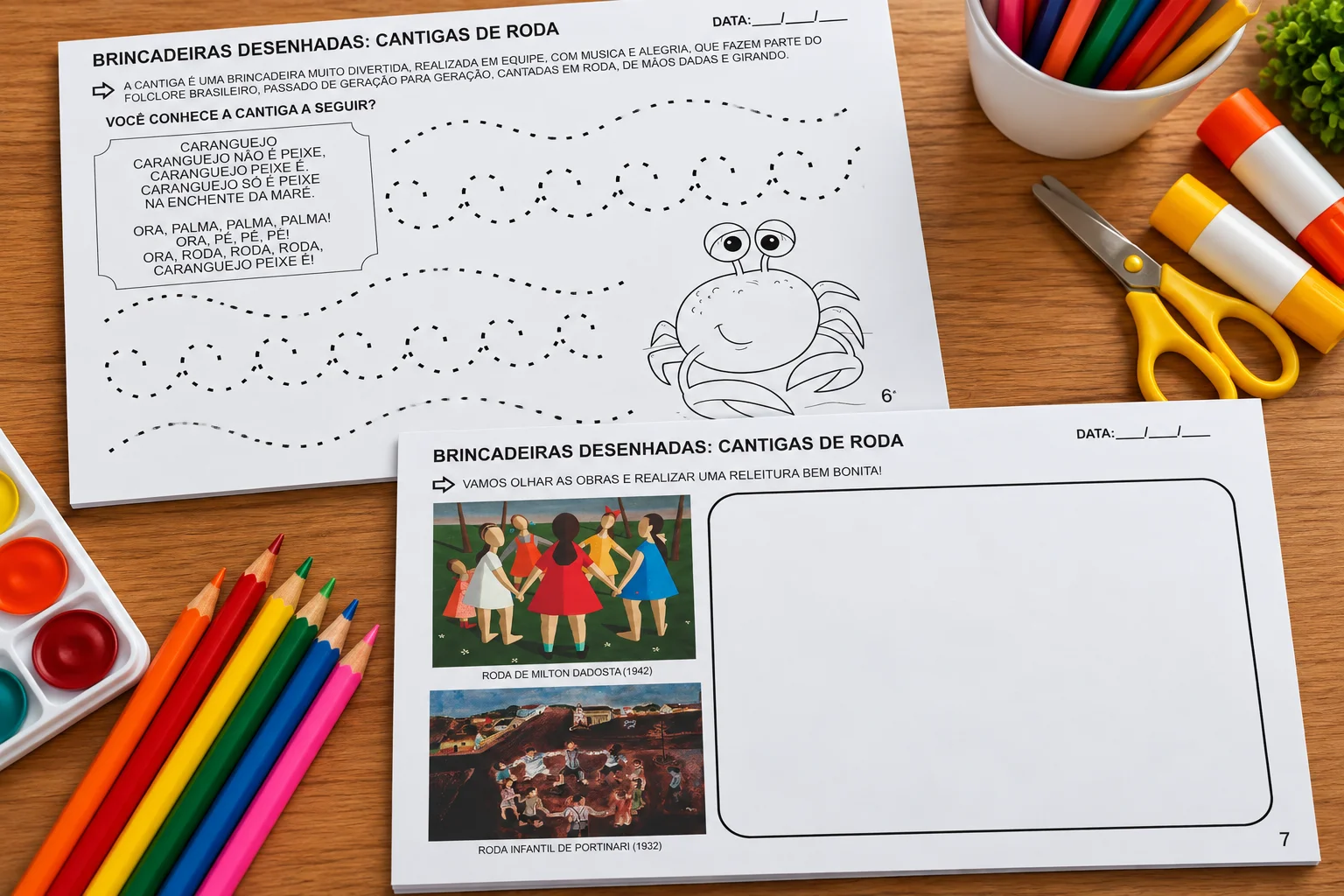 Apostila de Arte Completa para o 1º e 2º Ano do Ensino Fundamental — amostra 5: Apostila de Artes com mais de 50 páginas de… Apostila de Arte Completa para o 1º e 2º Ano do Ensino Fundamental — amostra 5: Apostila de Artes com mais de 50 páginas de…
