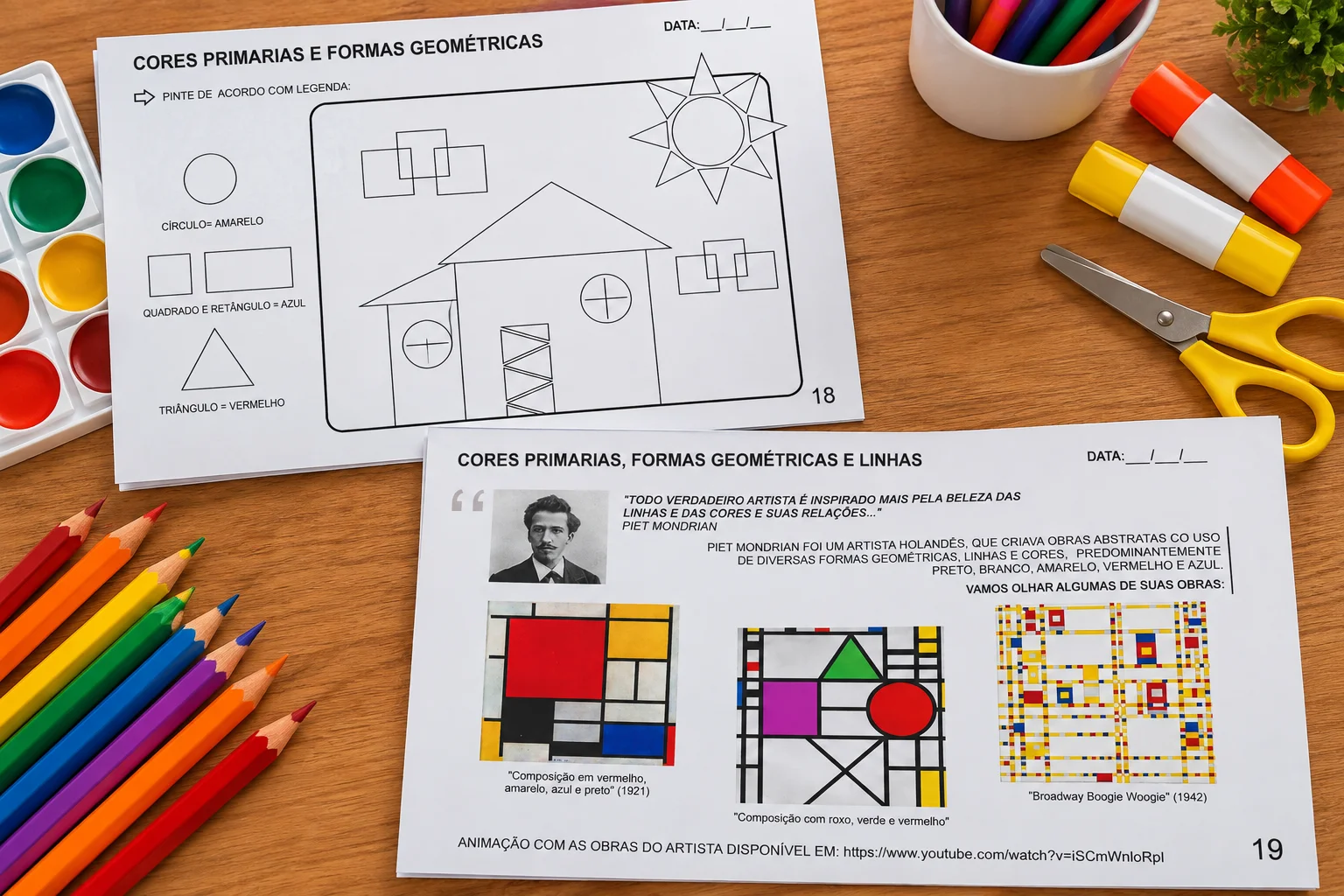 Apostila de Arte Completa para o 1º e 2º Ano do Ensino Fundamental — História para 2º ano: Apostila de Artes com mais de 50…