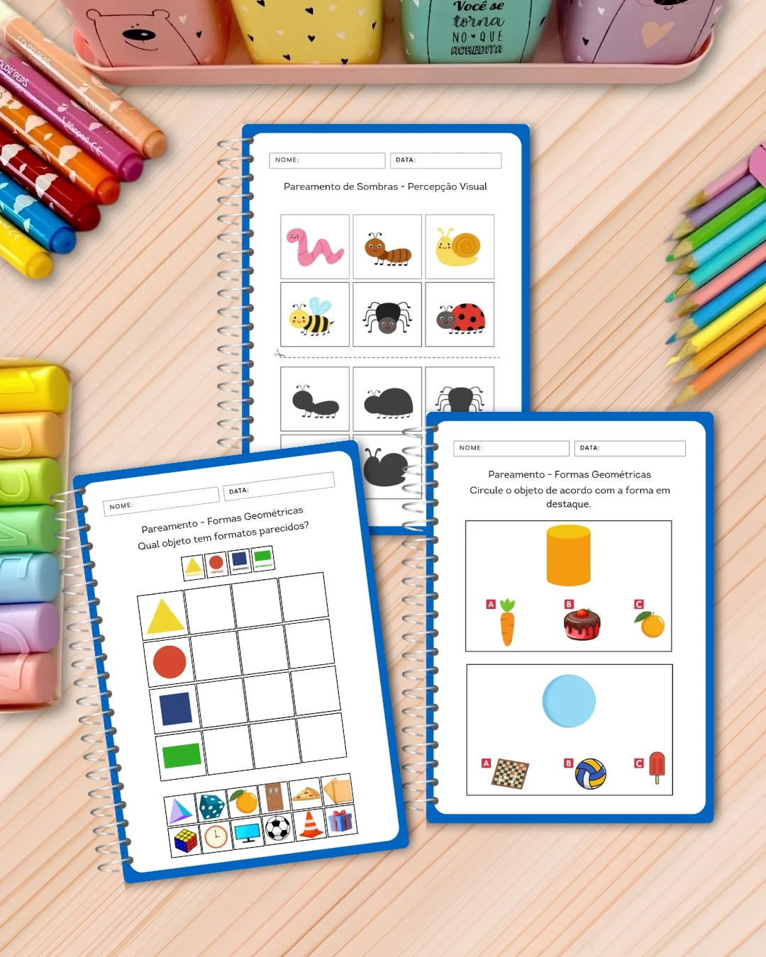 APOSTILA DE ATIVIDADES ADAPTADAS – AUTISMO (TEA) — amostra 1: Um material completo e pensado para auxiliar no…