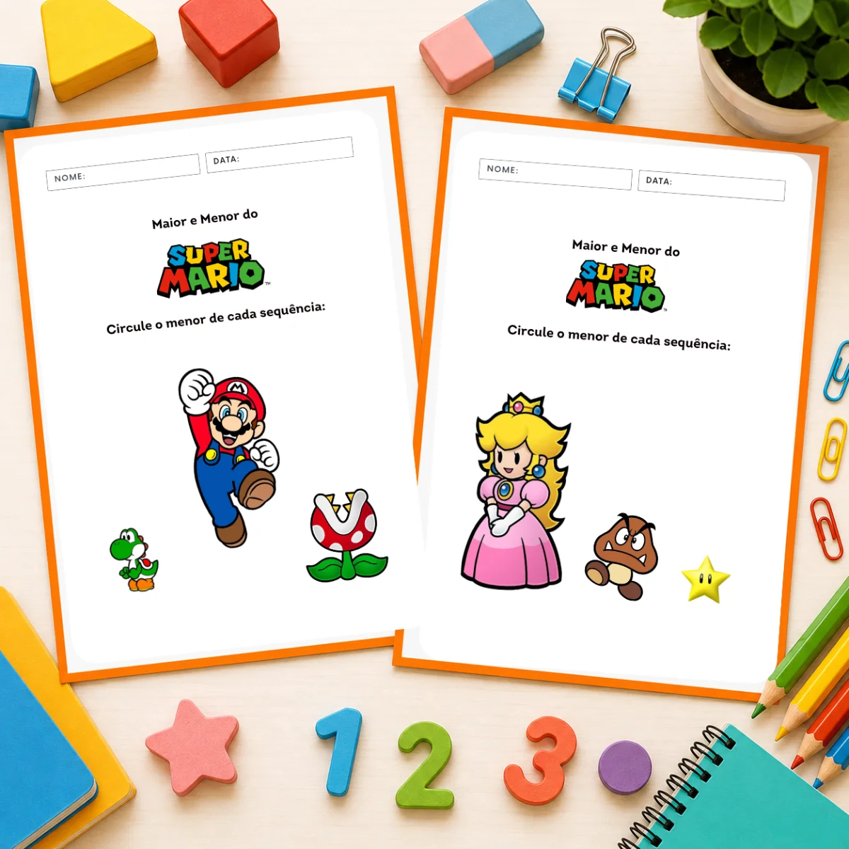 Apostila de Atividades Adaptadas para TDAH — amostra 1: Material com 76 páginas de atividades adaptadas para trabalhar…