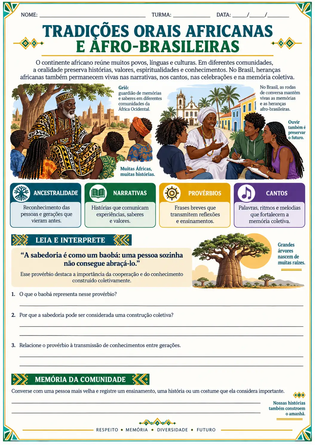 📚 APOSTILA DE ATIVIDADES DE ENSINO RELIGIOSO – ENSINO FUNDAMENTAL II — amostra 3: 📚 APOSTILA DE ATIVIDADES DE ENSINO…