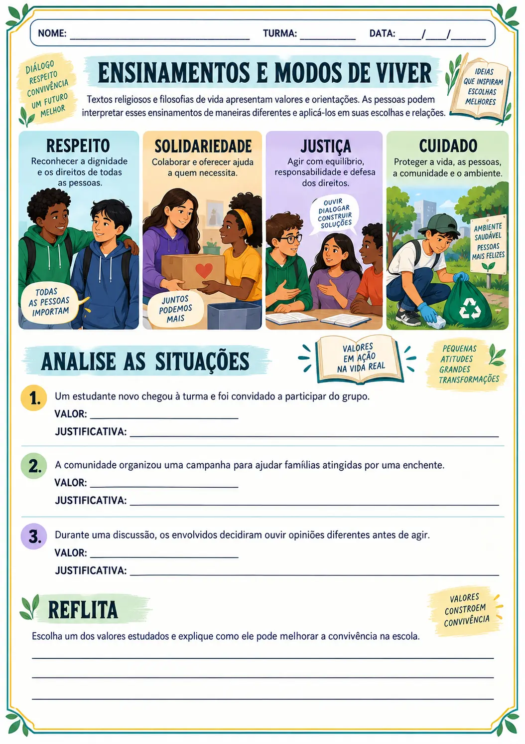 📚 APOSTILA DE ATIVIDADES DE ENSINO RELIGIOSO – ENSINO FUNDAMENTAL II — amostra 5: 📚 APOSTILA DE ATIVIDADES DE ENSINO…