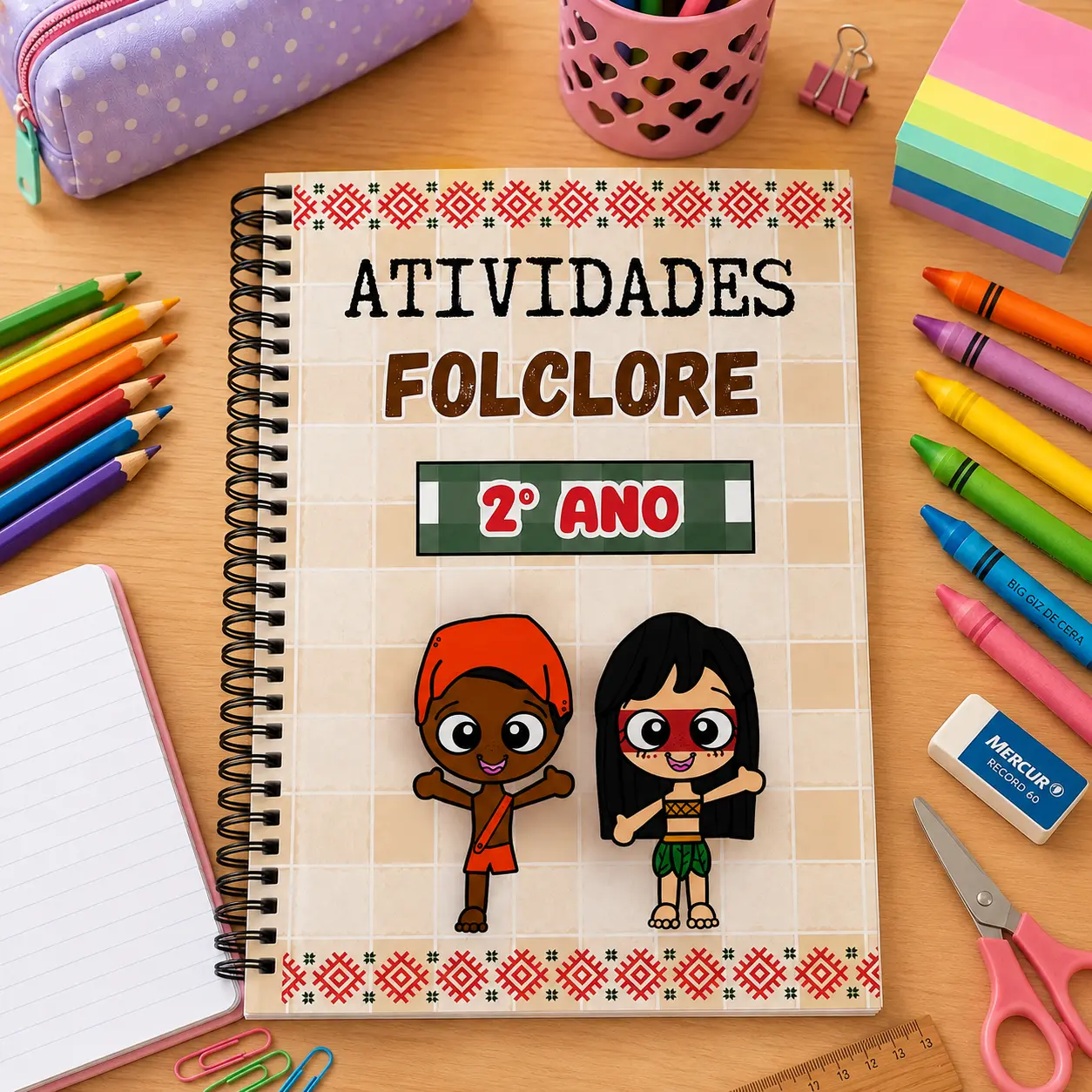 Apostila de Atividades de Folclore – 2º Ano — capa do material