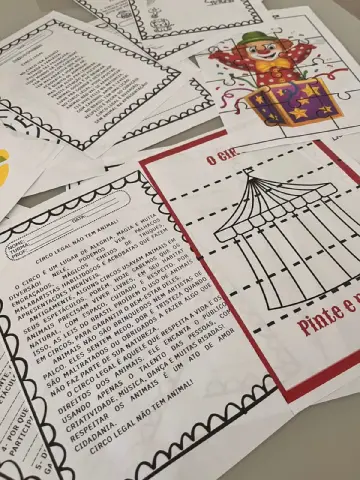 Apostila de Atividades Dia do Circo - Anos Iniciais — amostra 1: 🎨A Apostila do Dia do Circo foi criada para levar a magia…