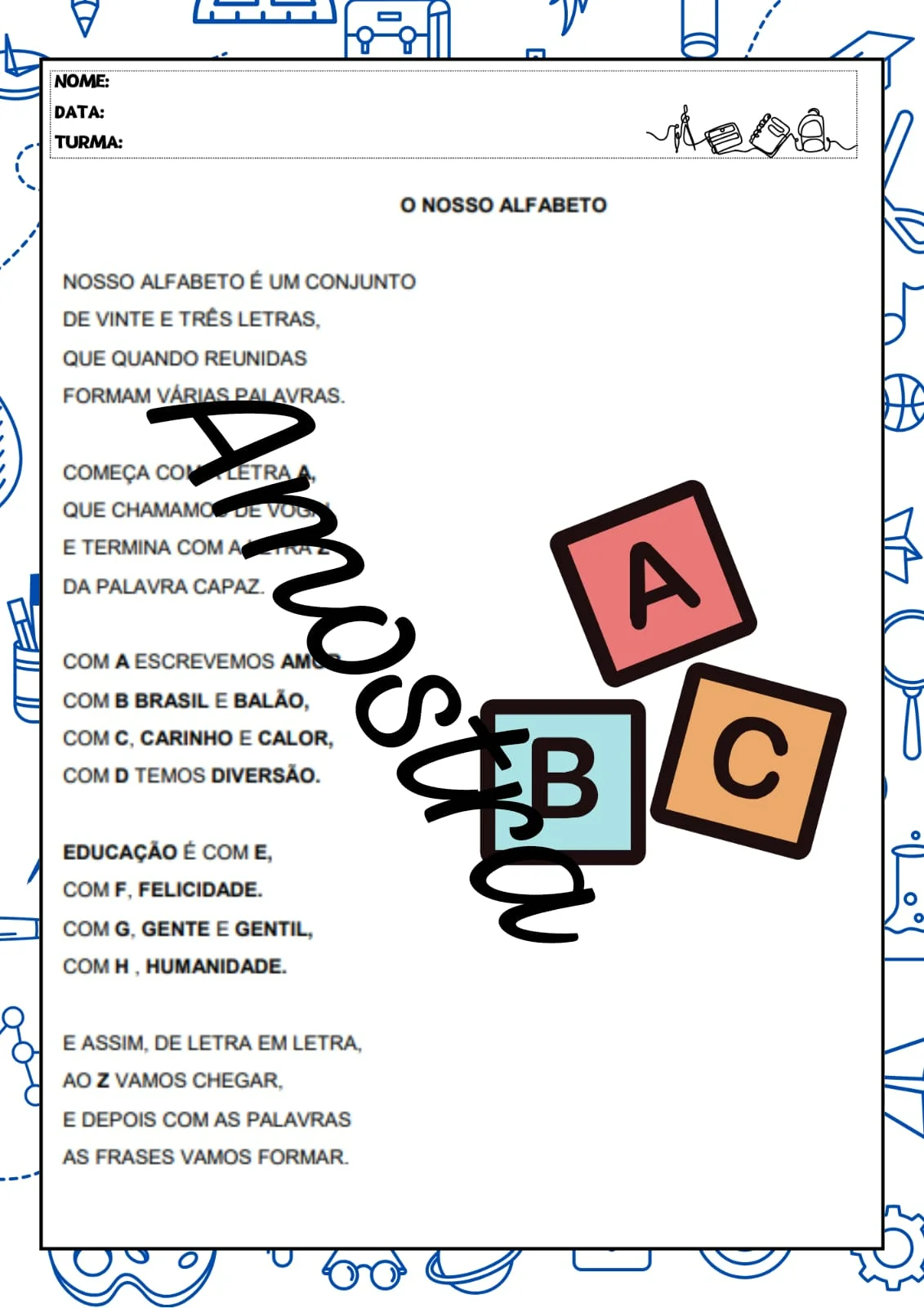 Apostila de atividades eja – PDF para Imprimir | Alfabetização — amostra 3: Para quem é indicado