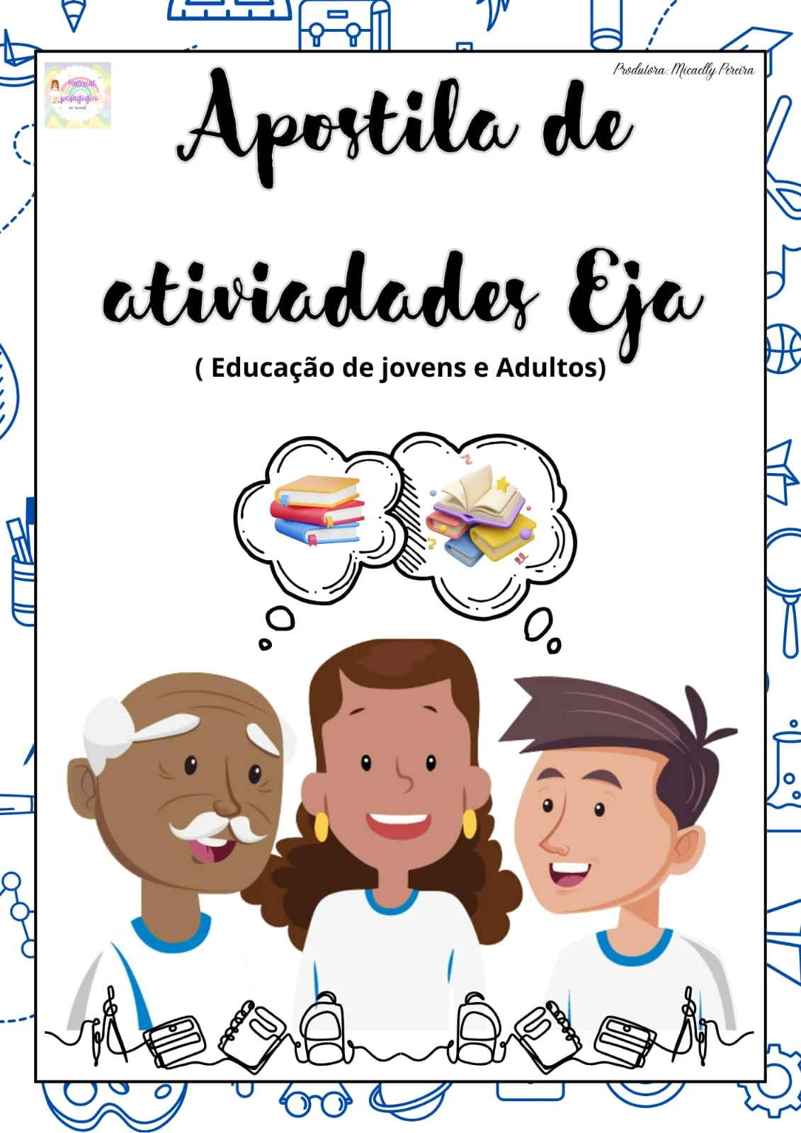 Apostila de atividades eja – PDF para Imprimir | Alfabetização — amostra 5: Material completo para apoiar o processo de…
