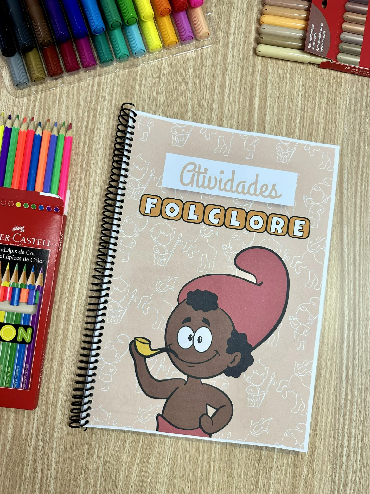 Apostila de atividades – Folclore brasileiro — capa do material
