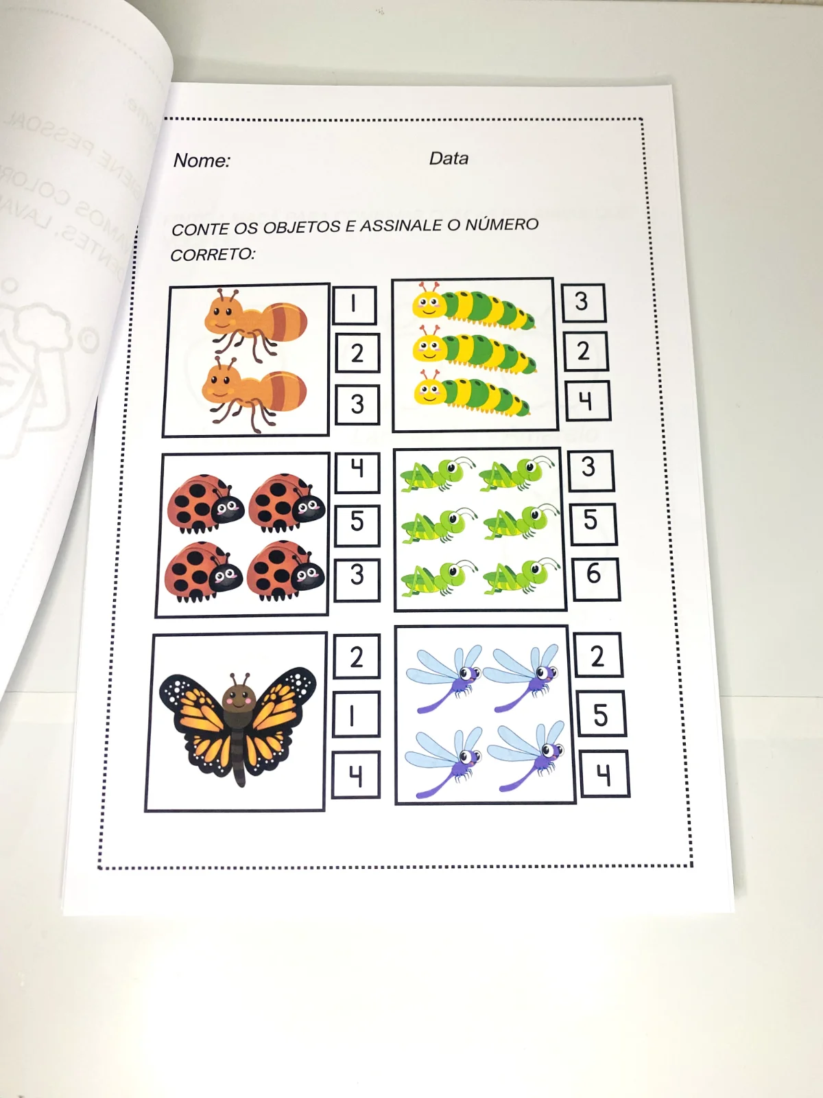 Apostila de Atividades para educação Infantil Pré 1 — amostra 3: Um material pensado para apoiar o desenvolvimento das…
