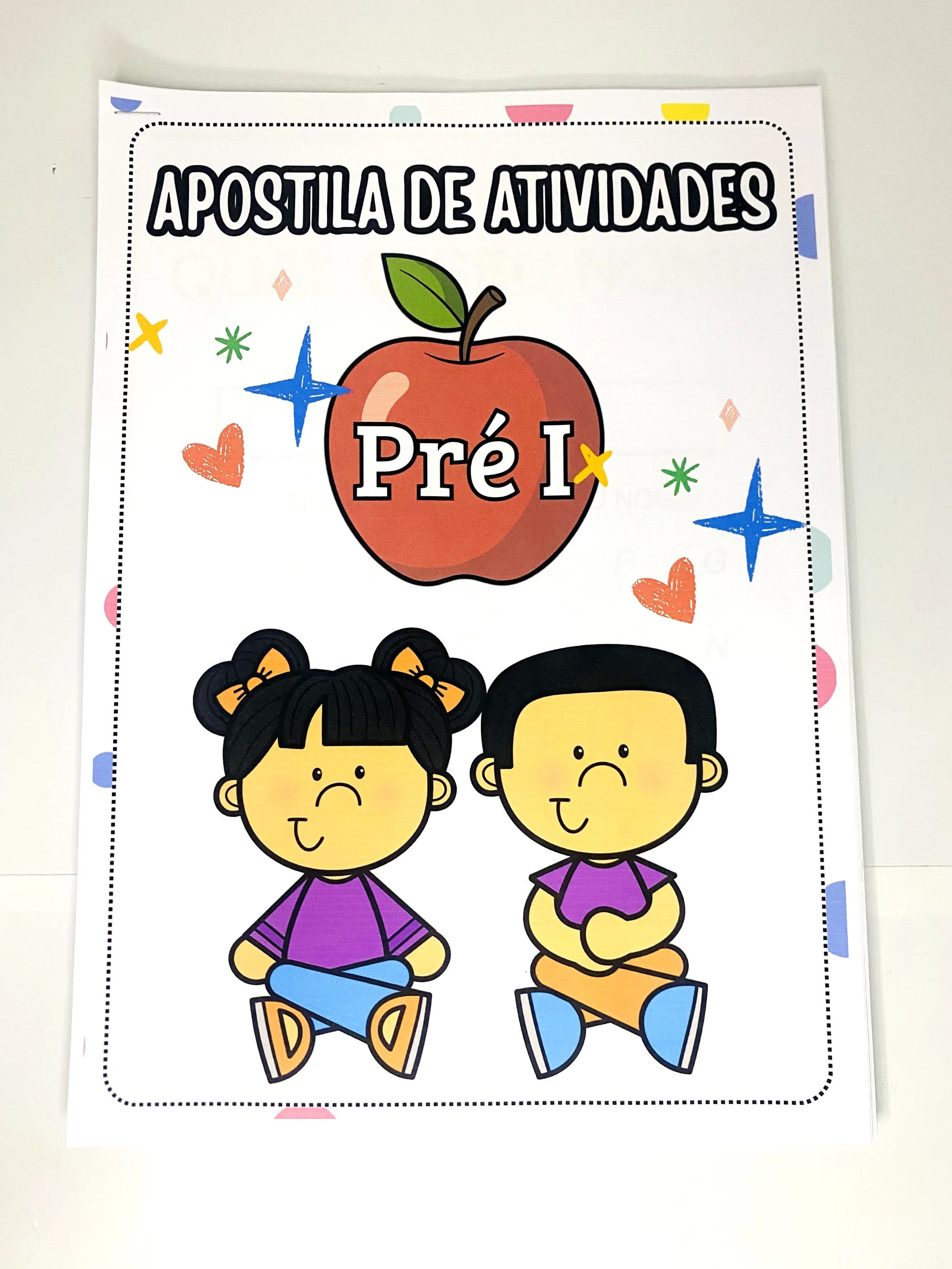 APOSTILA DE ATIVIDADES PRÉ I – ANOS INICIAIS E INFANTIL — Alfabetização para Educação Infantil: A Apostila de Atividades…