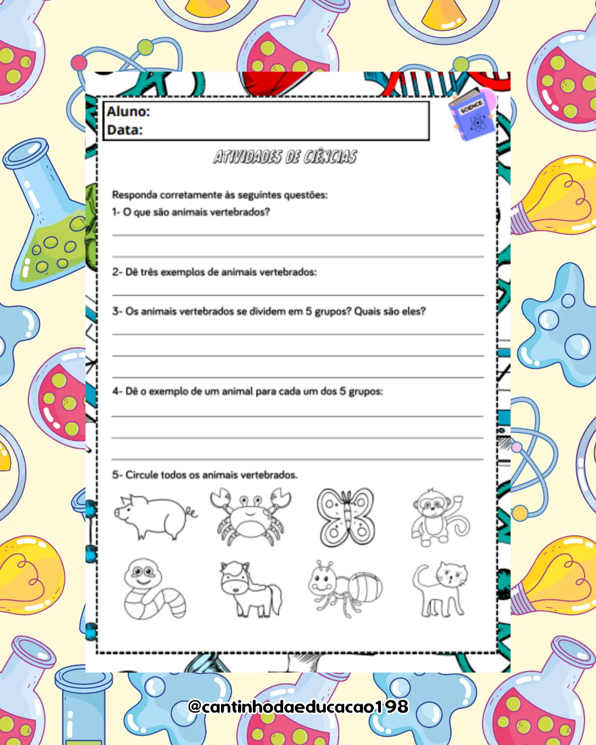 Apostila de ciências – 3º e 4º ano – PDF para Imprimir — amostra 2: Para quem é indicado