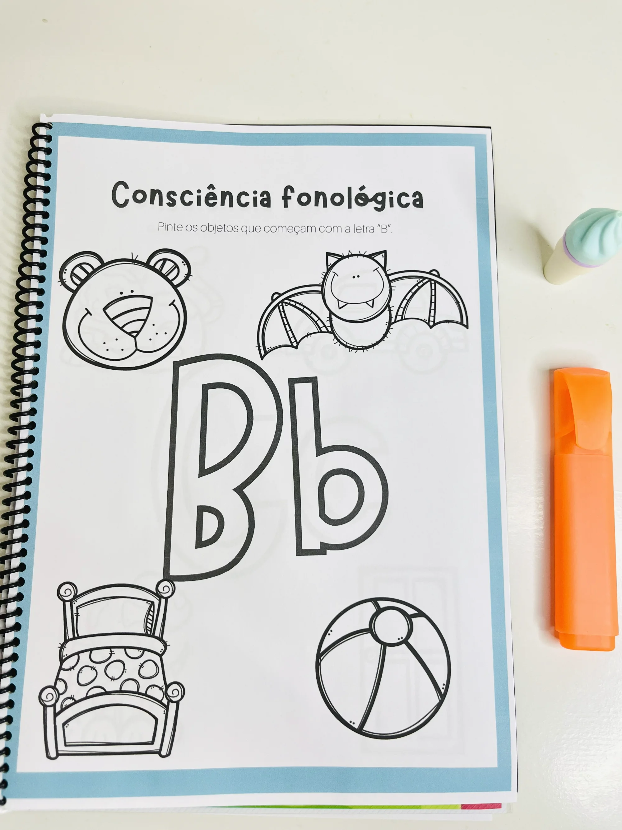 Apostila de Consciência Fonológica- Alfabetização — amostra 3: A Apostila de Consciência Fonológica é uma ferramenta…