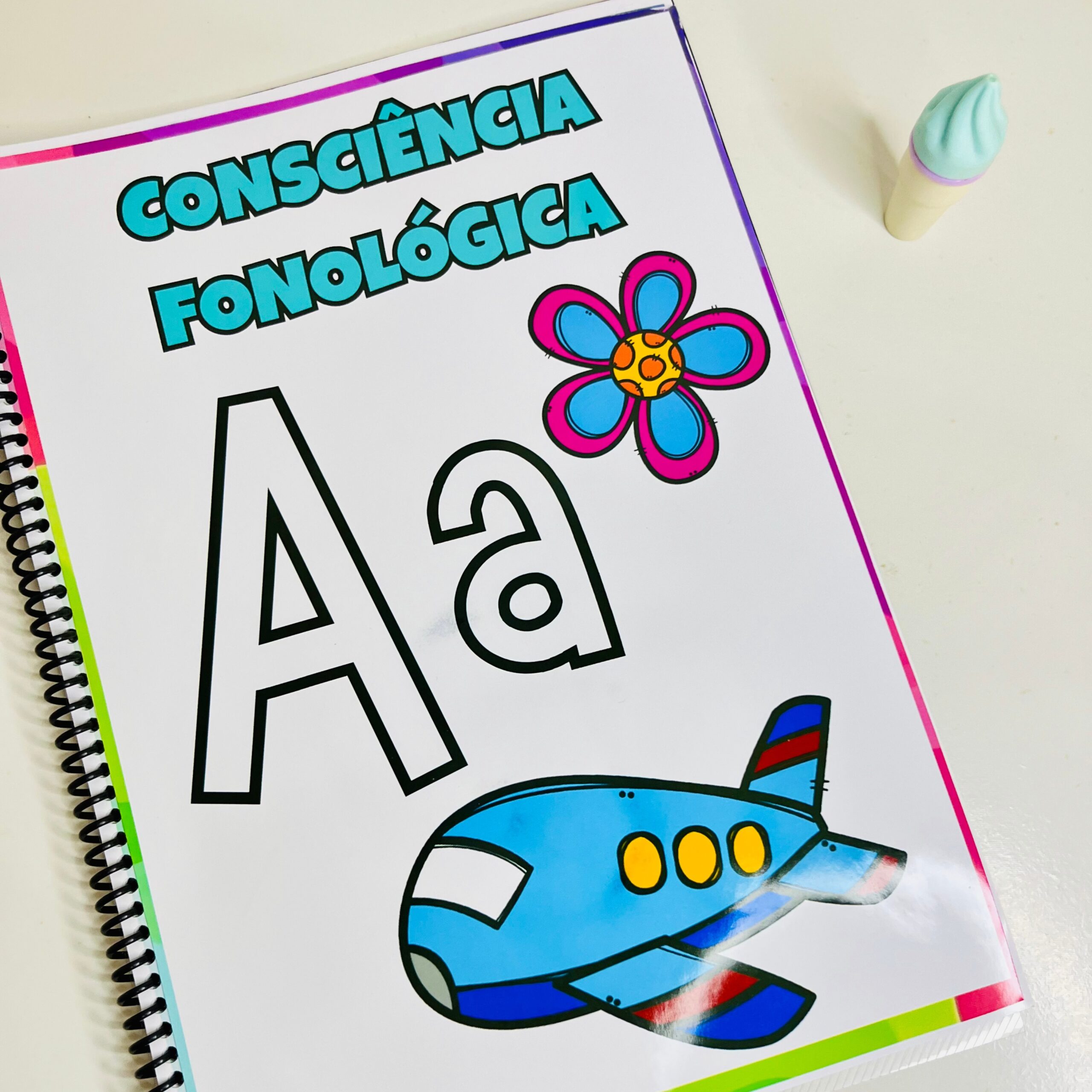 Apostila de consciência fonológica | Alfabetização — capa do material