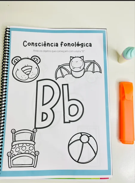 Apostila de Consciência Fonológica - ANOS INICIAIS — amostra 3: A Apostila de Consciência Fonológica é uma ferramenta…