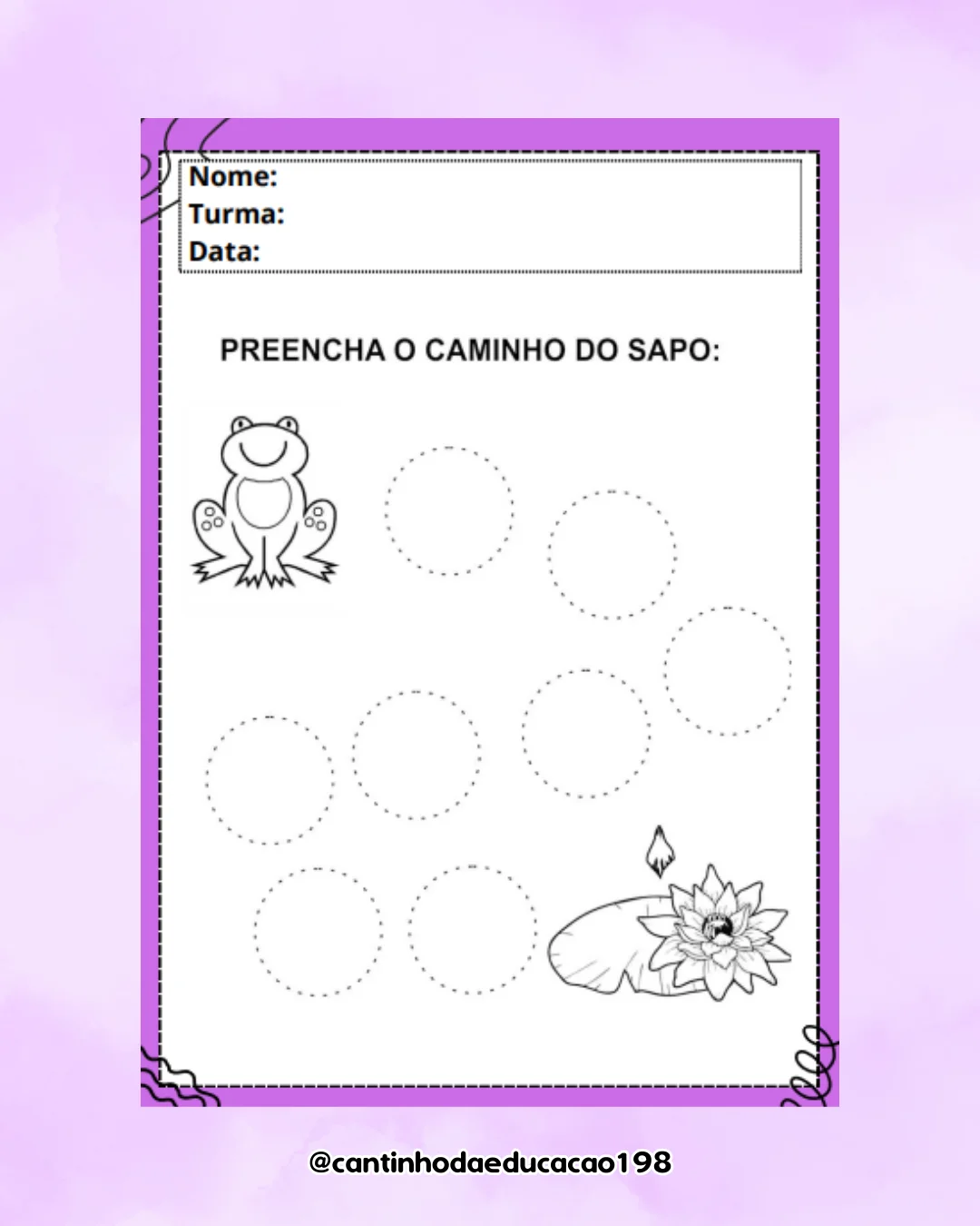 Apostila de coordenação motora – PDF para Imprimir — amostra 1: O que vem no material