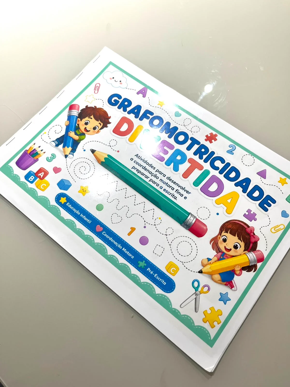 Apostila de gafromoticidade | Educação Infantil e Alfabetização — capa do material