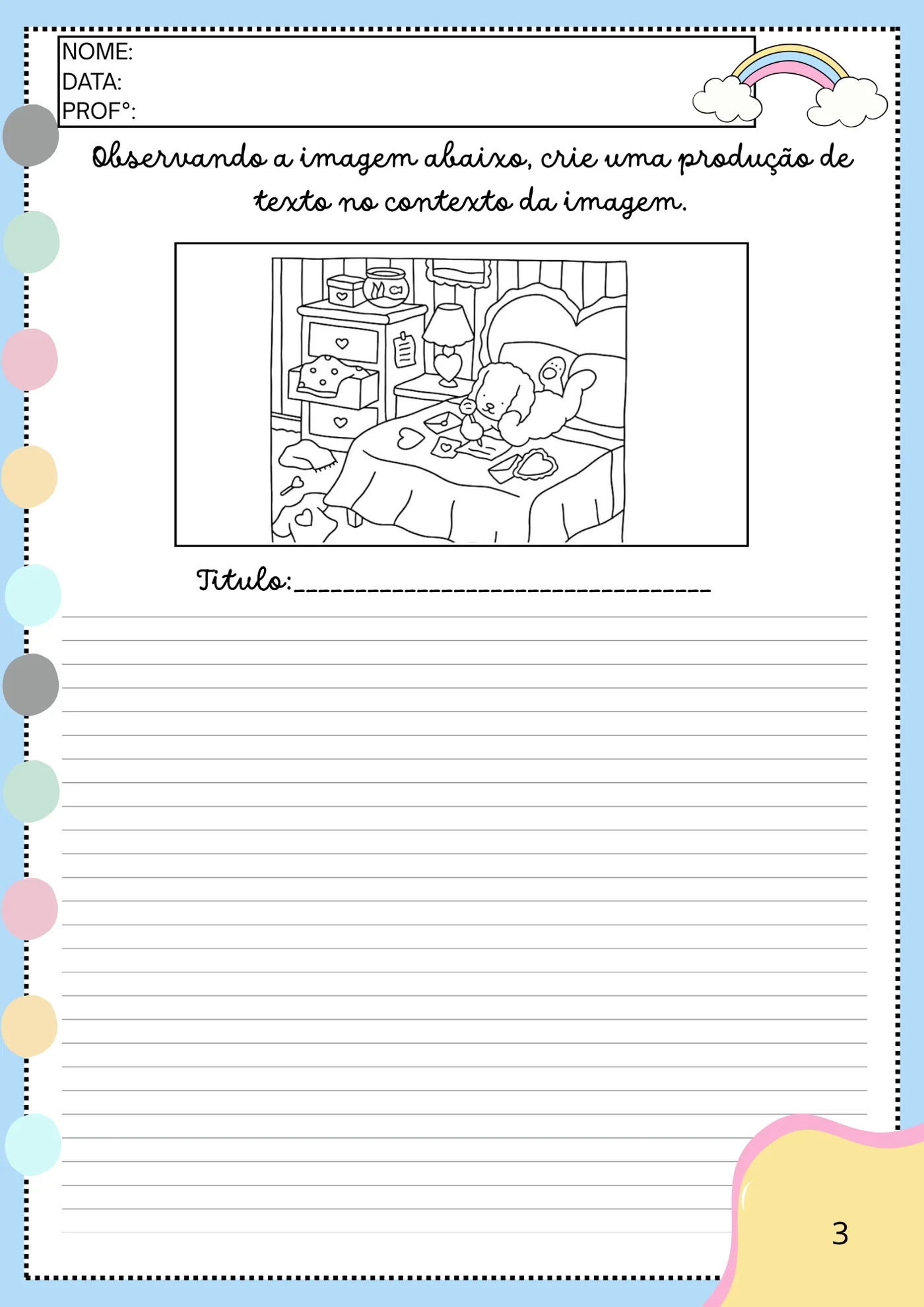 Apostila de interpretação Bobbie goods — amostra 2 do material