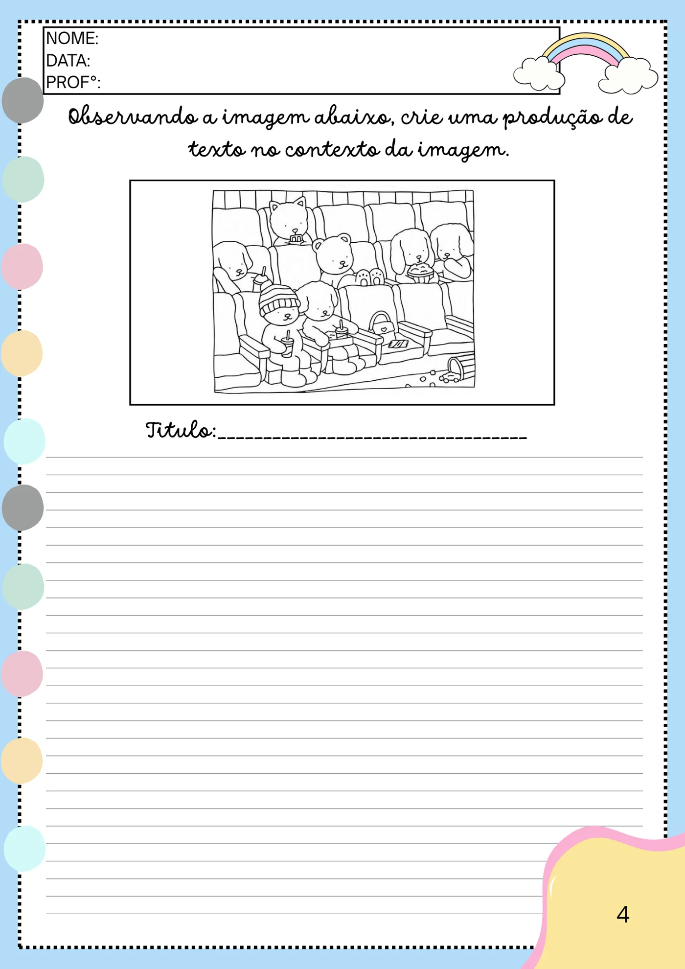 Apostila de interpretação Bobbie goods — amostra 3 do material