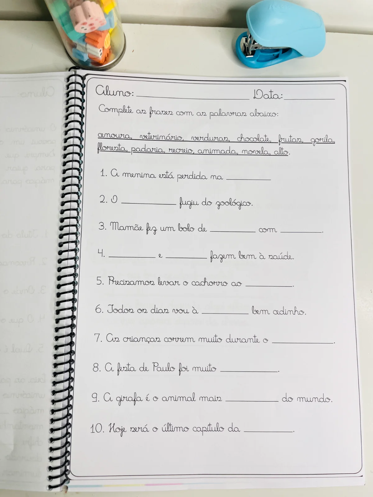 Apostila de Leitura e Interpretação de Texto – 5º Ano — amostra 7: Apostila com 30 páginas para o 5º ano com atividades de…