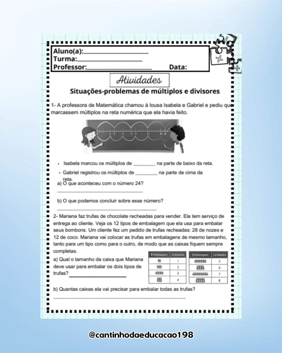 Apostila de matemática – 5º ano – PDF para Imprimir — amostra 5: Um material prático para revisar, praticar e reforçar os… Apostila de matemática – 5º ano – PDF para Imprimir — amostra 5: Um material prático para revisar, praticar e reforçar os…