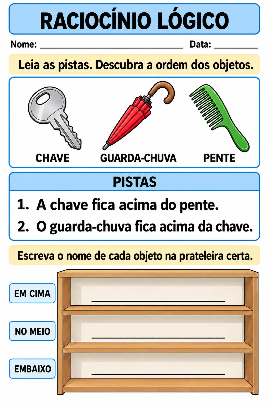 Apostila de Memória Visual e Estimulação Cognitiva para TDAH, TEA e DI — amostra 1: Apostila de Memória Visual e…