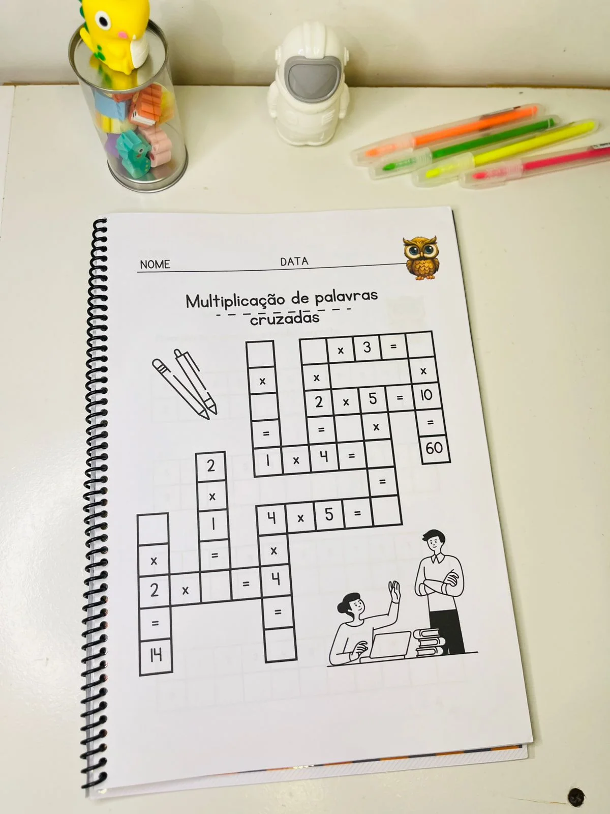 Apostila de Multiplicação – Atividades de Matemática ATÉ 5ºANO — Matemática para 5º ano: Atividades de multiplicação com…
