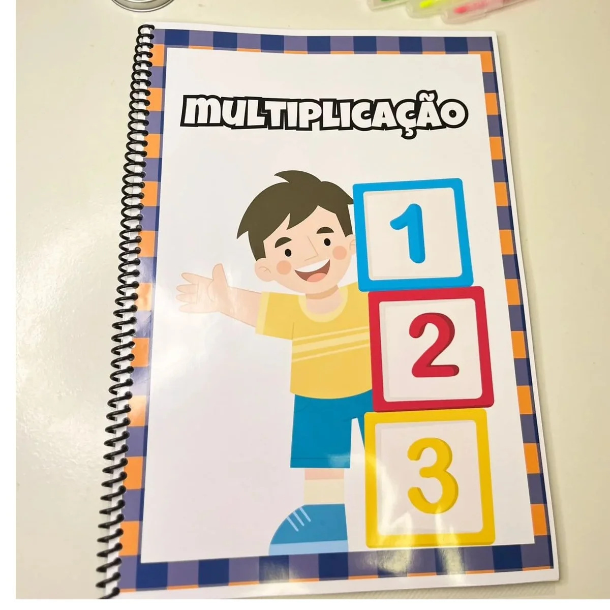 Apostila de Multiplicação ensino Fundamental 1 — capa do material