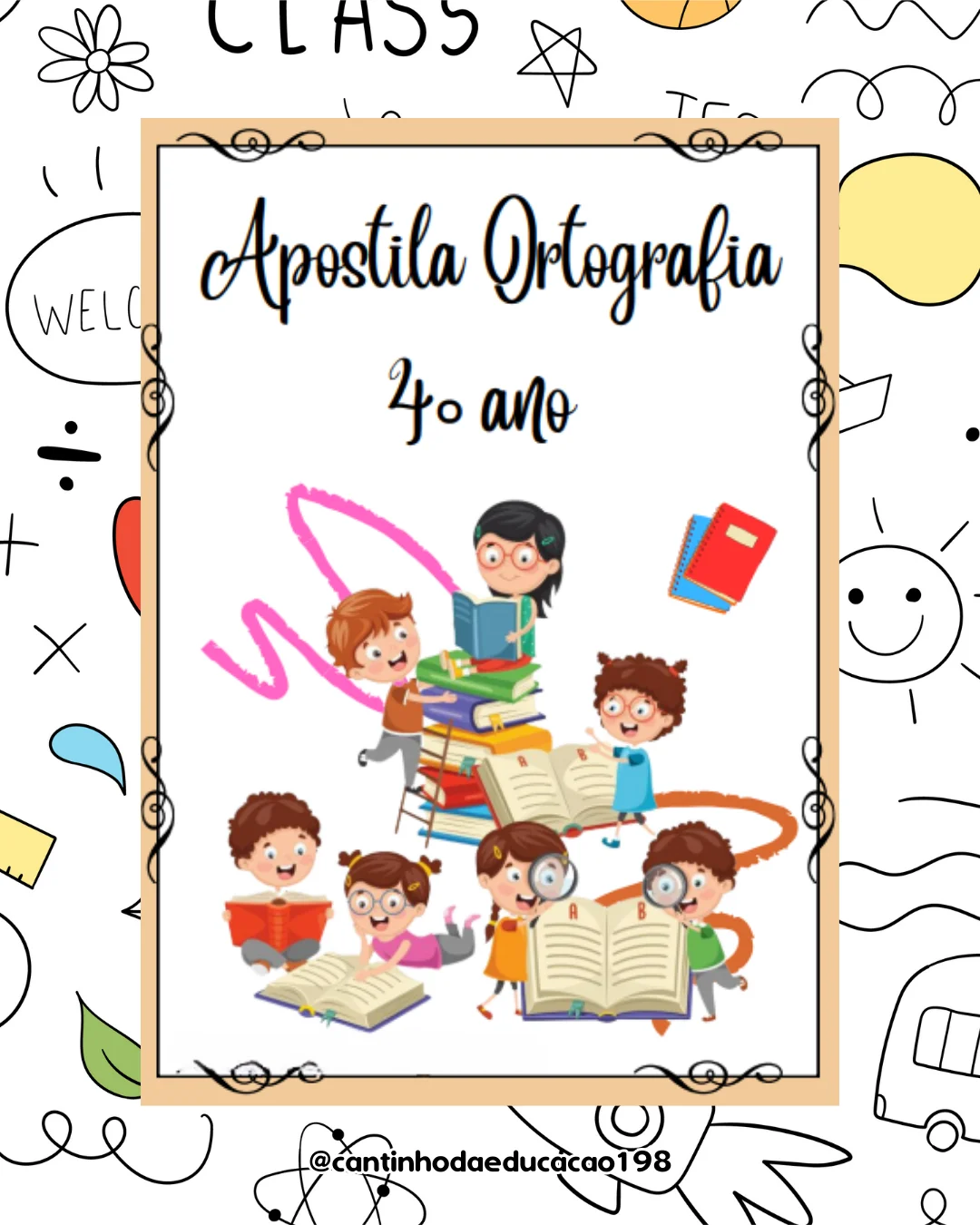 Apostila de ortografia – 4º ano – PDF para Imprimir — Português para 4º ano: Um material completo para reforçar a…