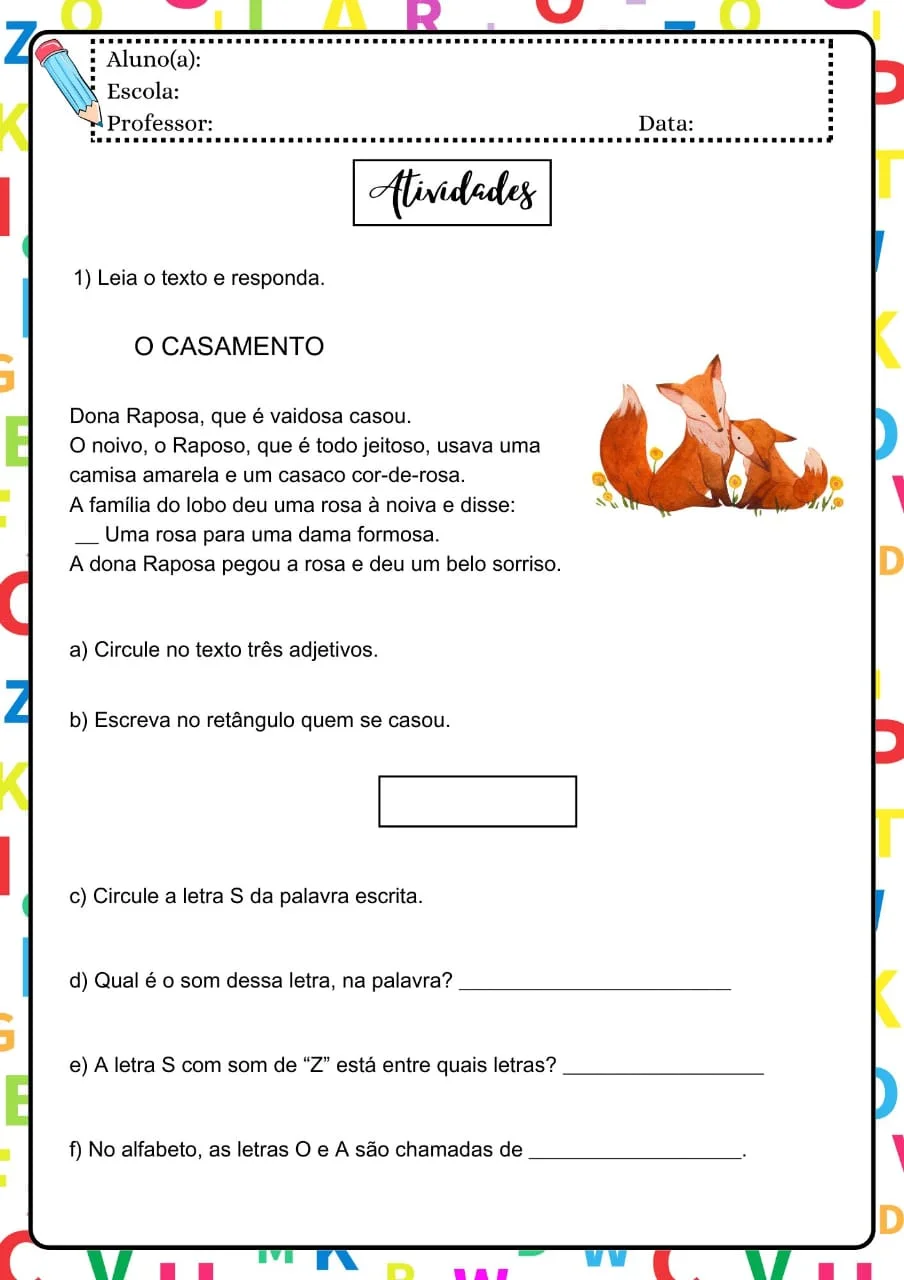 📚✏️ APOSTILA DE PORTUGUÊS – 4º ANO ✏️📚 — amostra 5: São 23 páginas de atividades para trabalhar diferentes habilidades de…