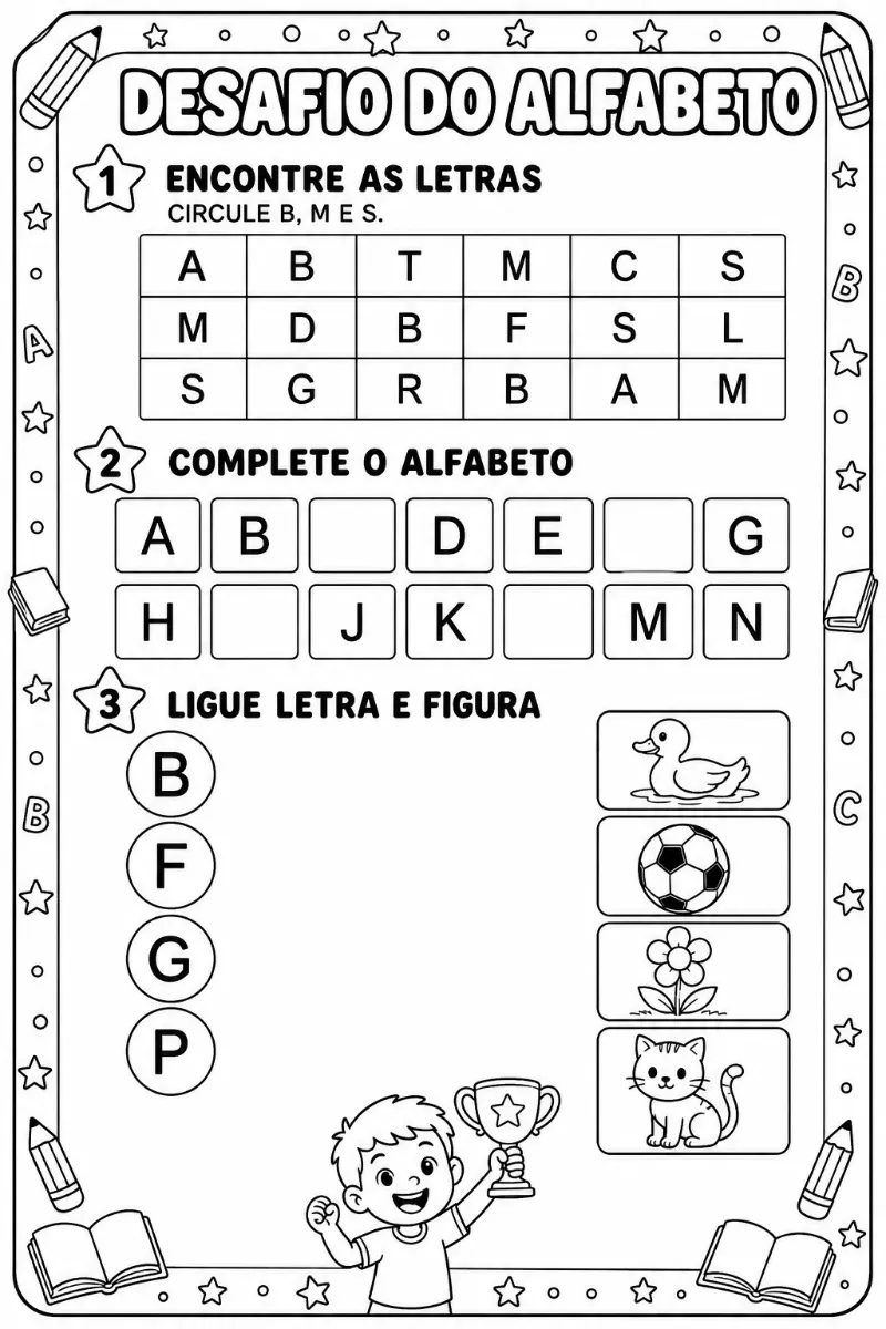 📚✨ APOSTILA DE PRÉ-ALFABETIZAÇÃO ✨📚 — amostra 2: Um material completo, lúdico e cuidadosamente elaborado para tornar a…