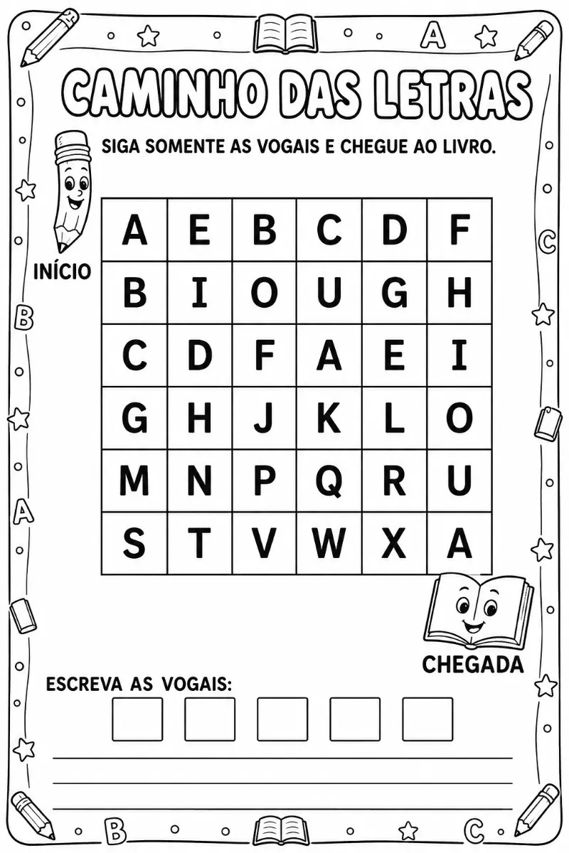 📚✨ APOSTILA DE PRÉ-ALFABETIZAÇÃO ✨📚 — amostra 4: Um material completo, lúdico e cuidadosamente elaborado para tornar a…