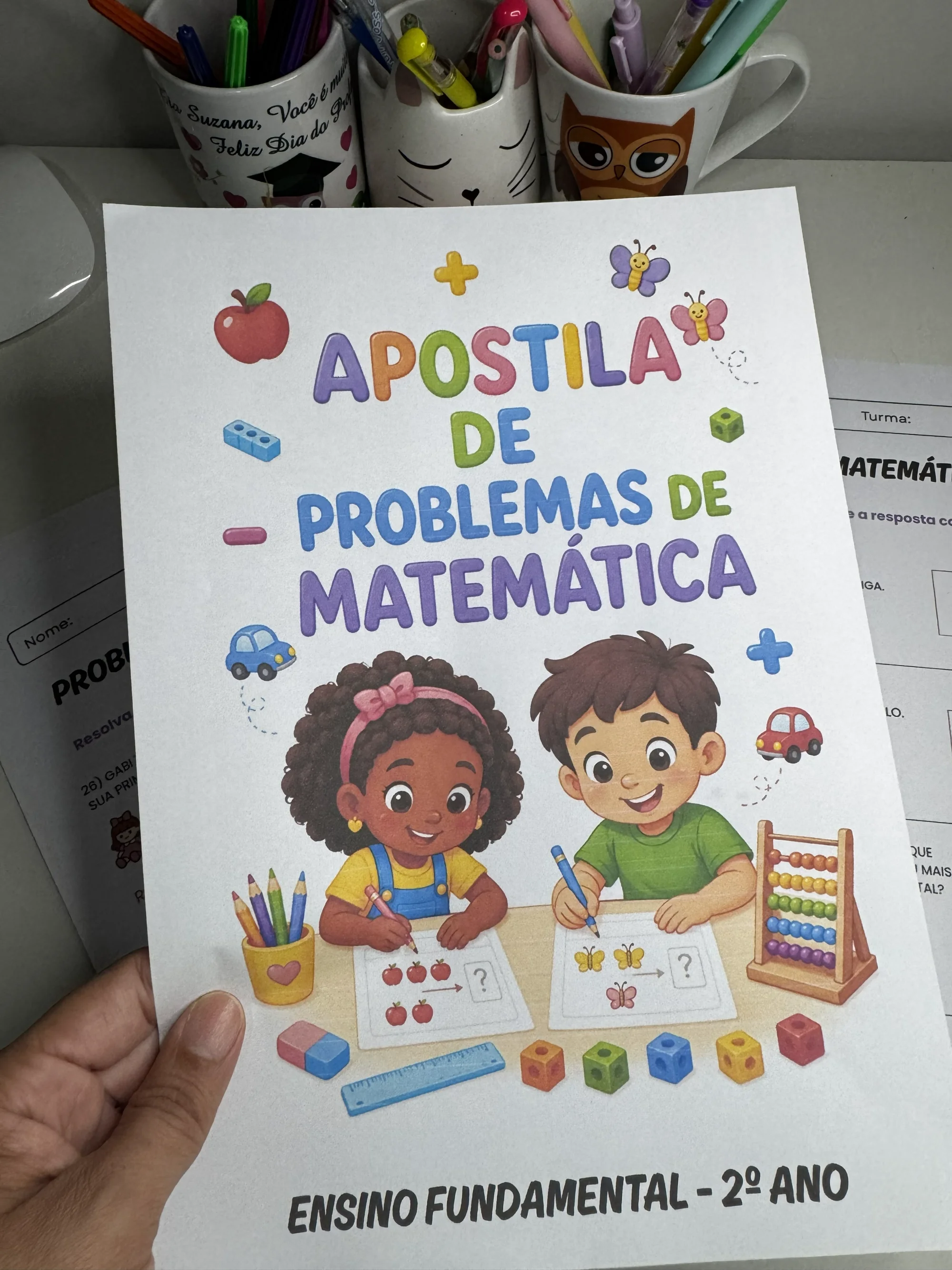 Apostila de Problemas matemáticos 2º Ano — amostra 3: Faixa etária / ano escolar