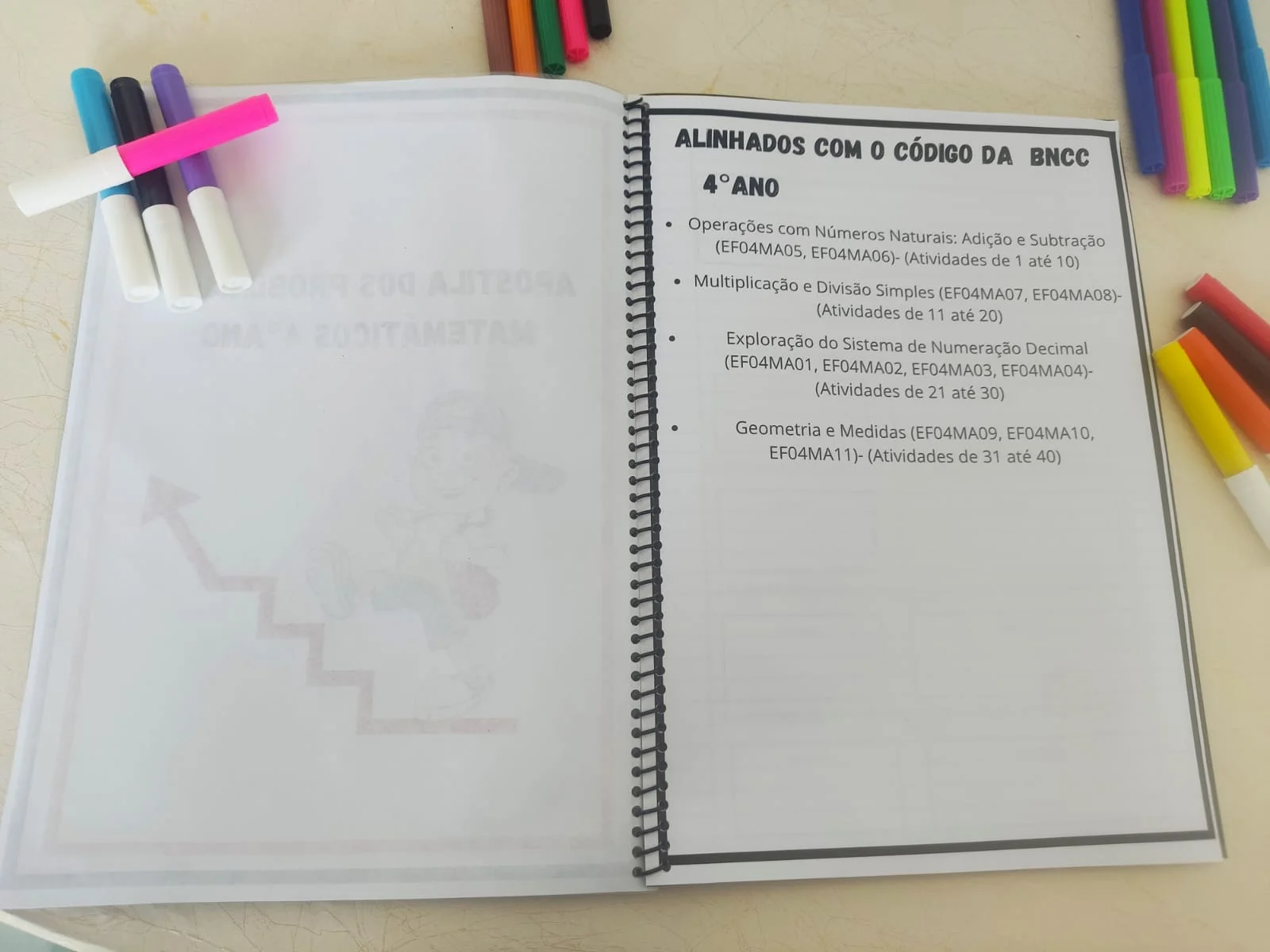 Apostila de Problemas Matemáticos - 4º Ano — amostra 5: Problemas envolvendo operações de adição, subtração, multiplicação…