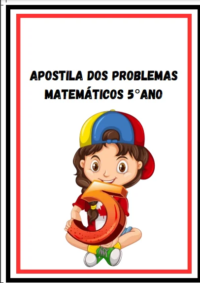 Apostila de Problemas Matemáticos - 5º Ano — capa do material