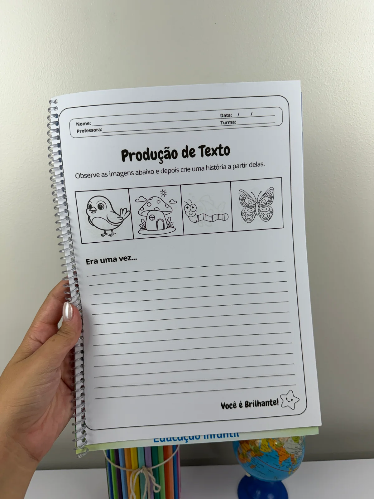 Apostila de Produção de Texto – PDF para Imprimir | Educação Infantil — amostra 4: São atividades lúdicas que estimulam a… Apostila de Produção de Texto – PDF para Imprimir | Educação Infantil — amostra 4: São atividades lúdicas que estimulam a…