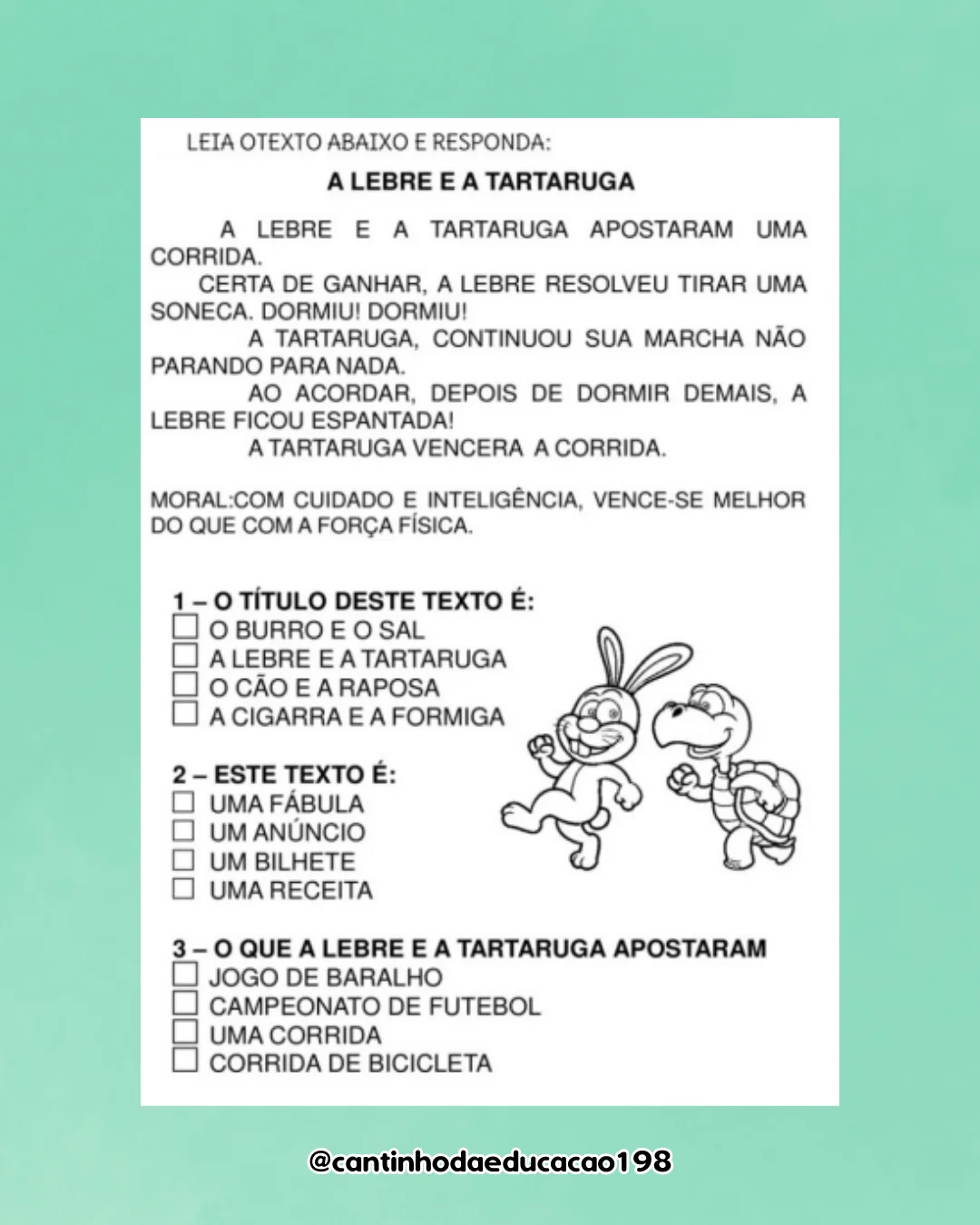 Apostila de sondagem – 3º ano – PDF para Imprimir — amostra 2: Para quem é indicado Apostila de sondagem – 3º ano – PDF para Imprimir — amostra 2: Para quem é indicado
