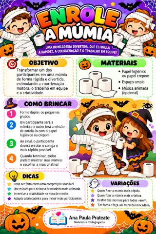 Apostila Dinâmicas e brincadeiras de Halloween — amostra 1: O que é