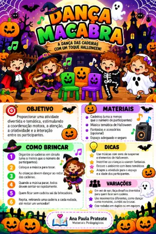 Apostila Dinâmicas e brincadeiras de Halloween — amostra 4: Para quem é indicado