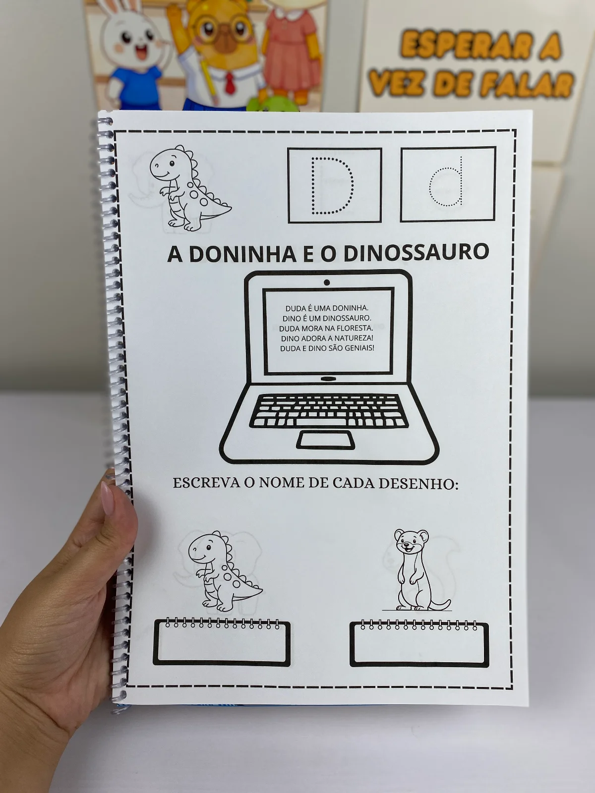 Apostila do Alfabeto – Alfabetização Completa do A ao Z — amostra 3: A Apostila do Alfabeto é um material pedagógico lindo,…