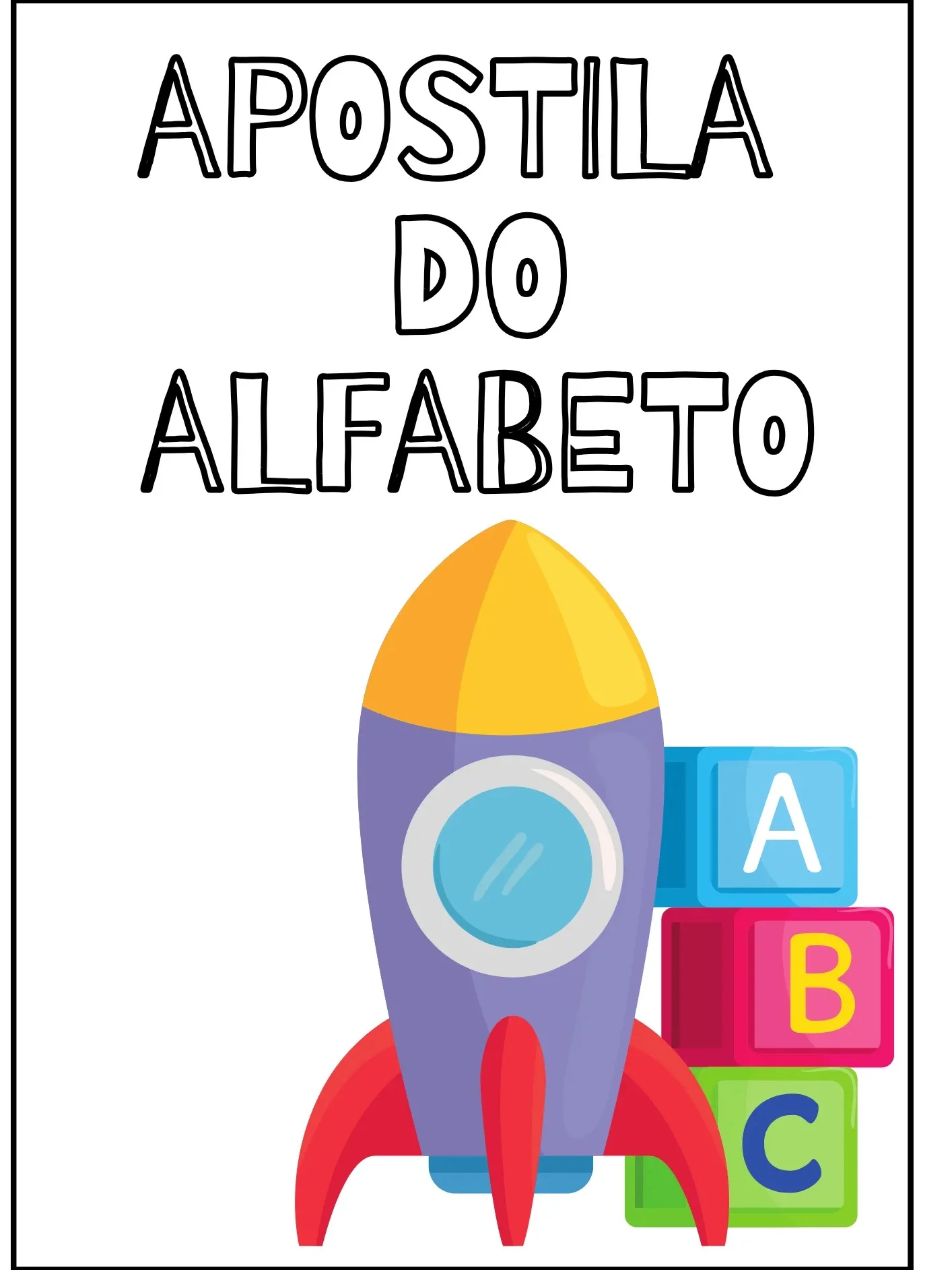 Apostila do Alfabeto para Educação Infantil e Alfabetização em pdf — amostra 5: Apostila do alfabeto com atividades para…