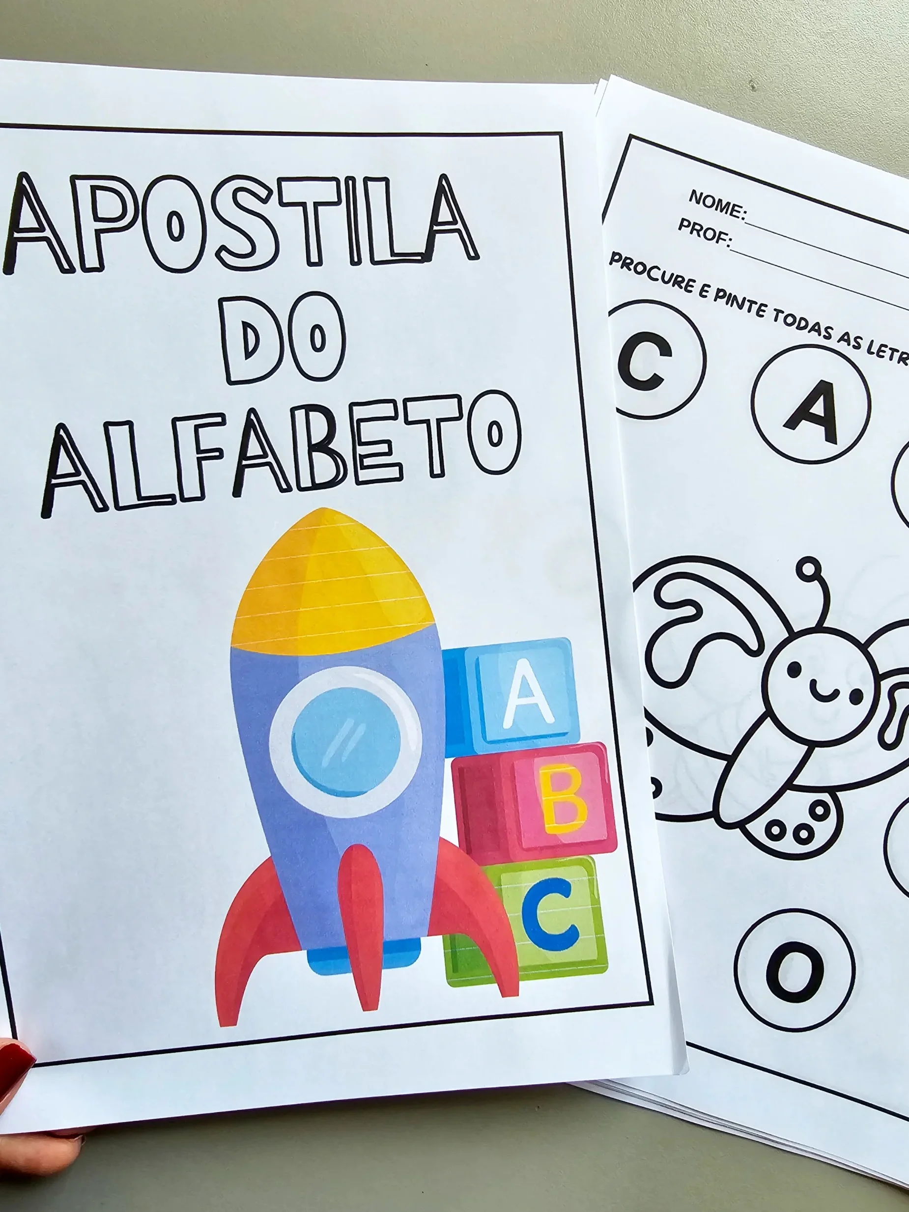 Apostila do Alfabeto para Educação Infantil e Alfabetização em pdf — Alfabetização para Educação Infantil: Apostila do…